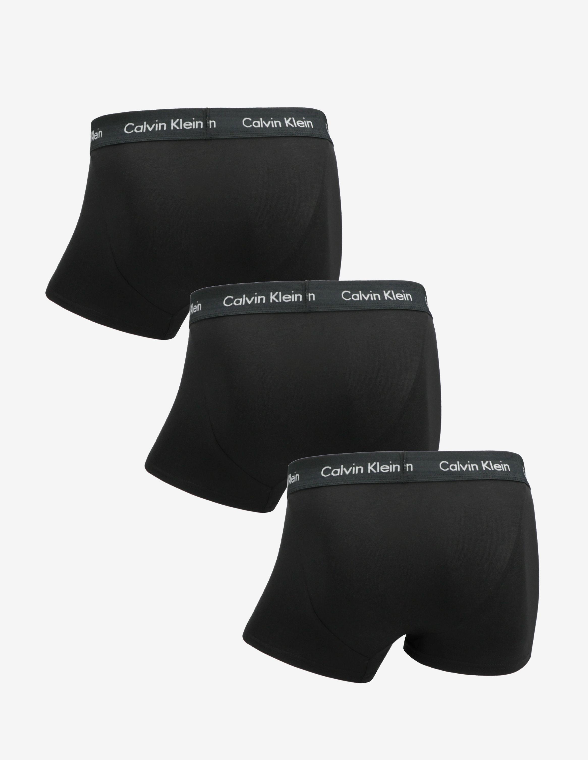 3 Pack Boxer Trunk Negro Algodón-1