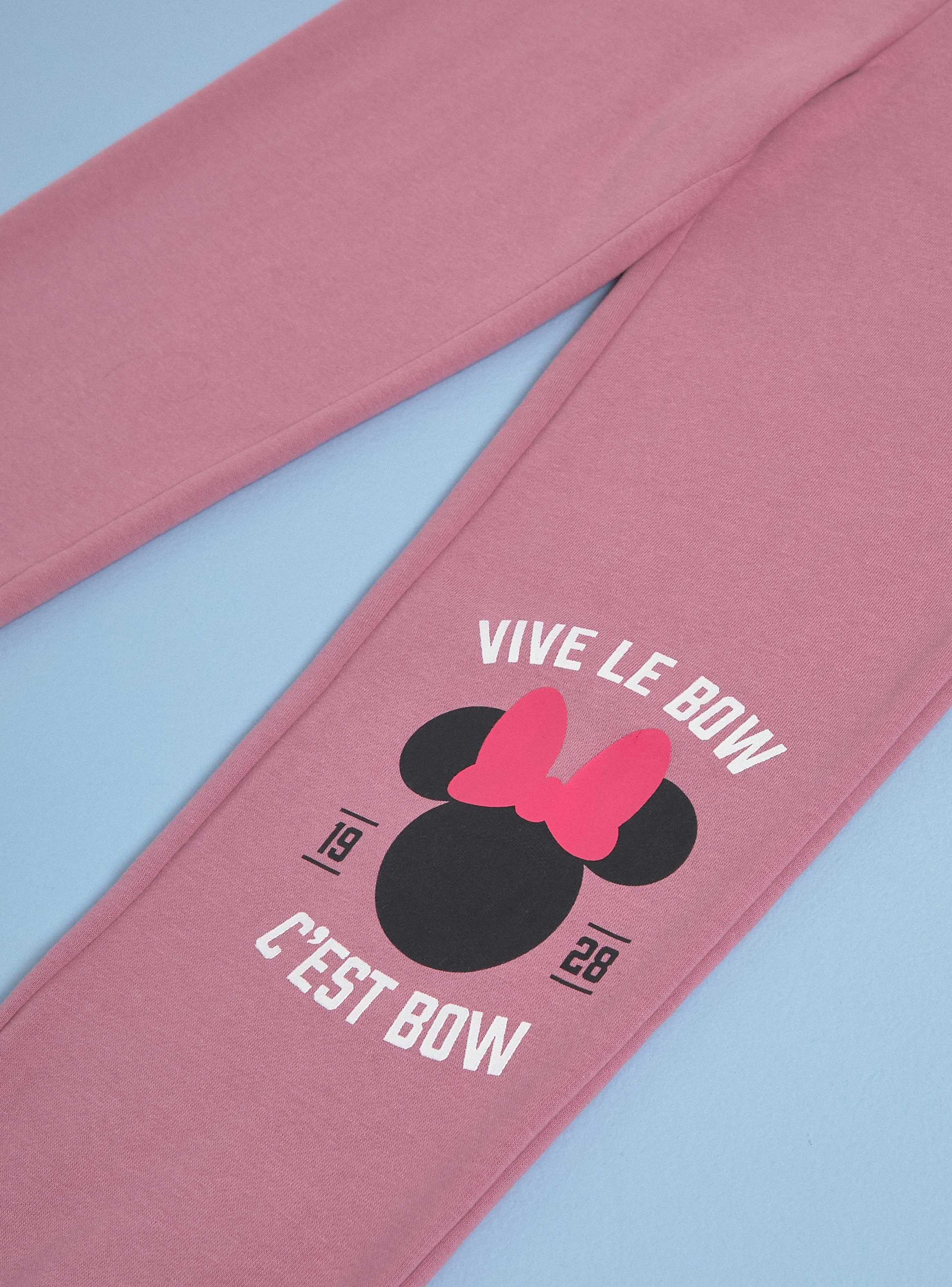 Pantalón de Buzo Estampado Rodilla Minnie-2