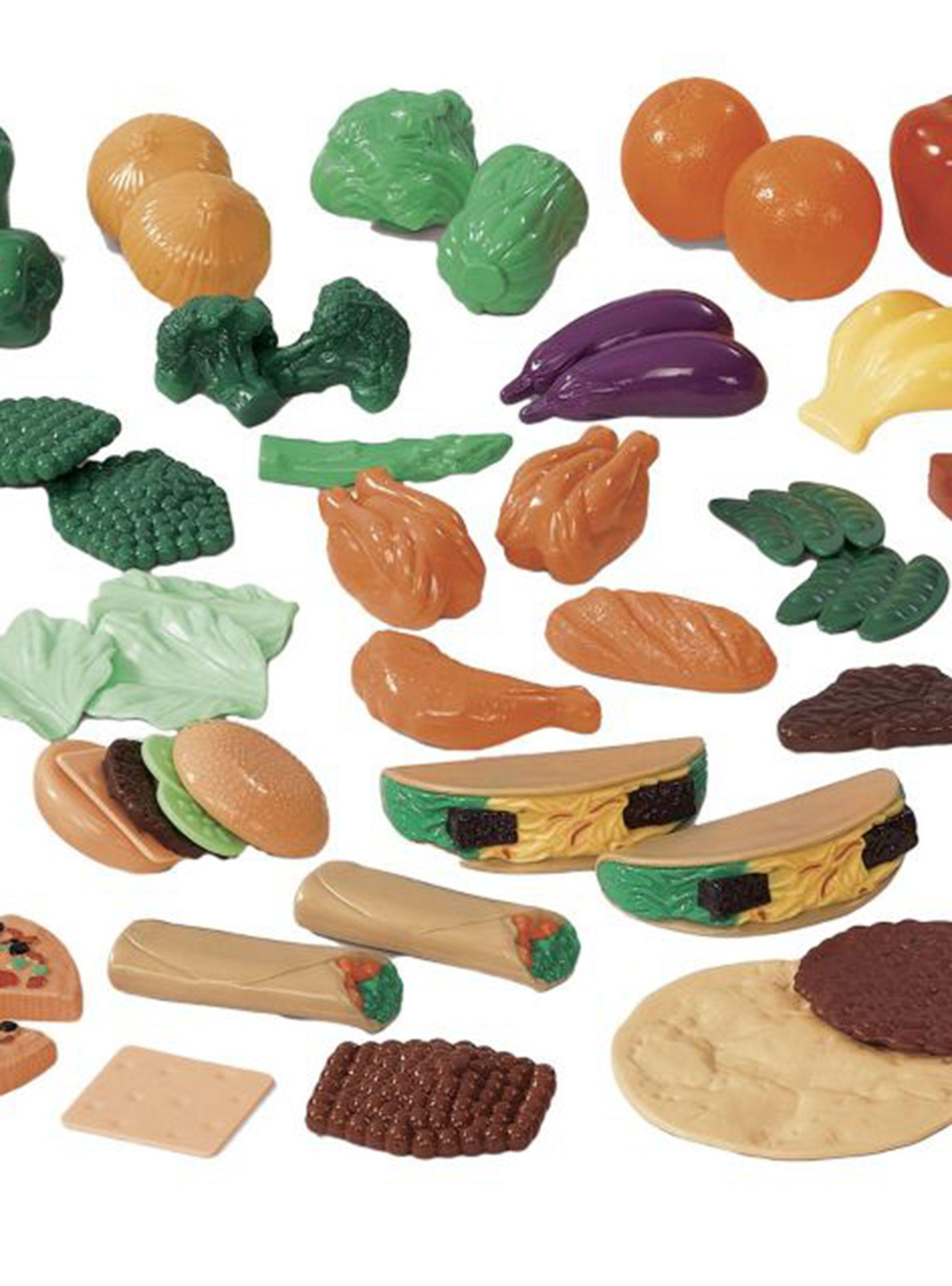 Juguete Mini Hogar Comida Fantasía 10 Unidades-1