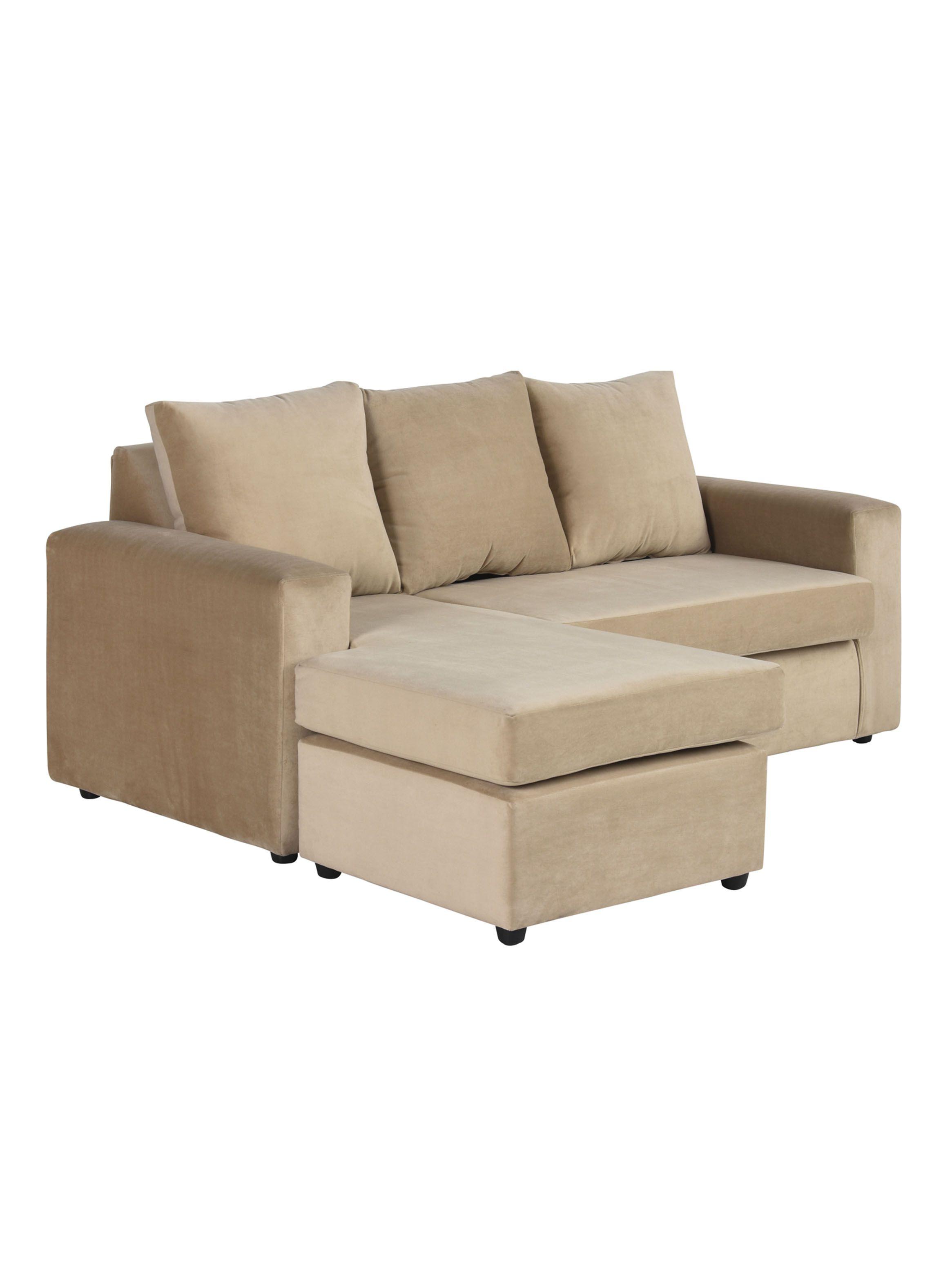 Sofá B-L 3C + 2 Poufs Felpa-2