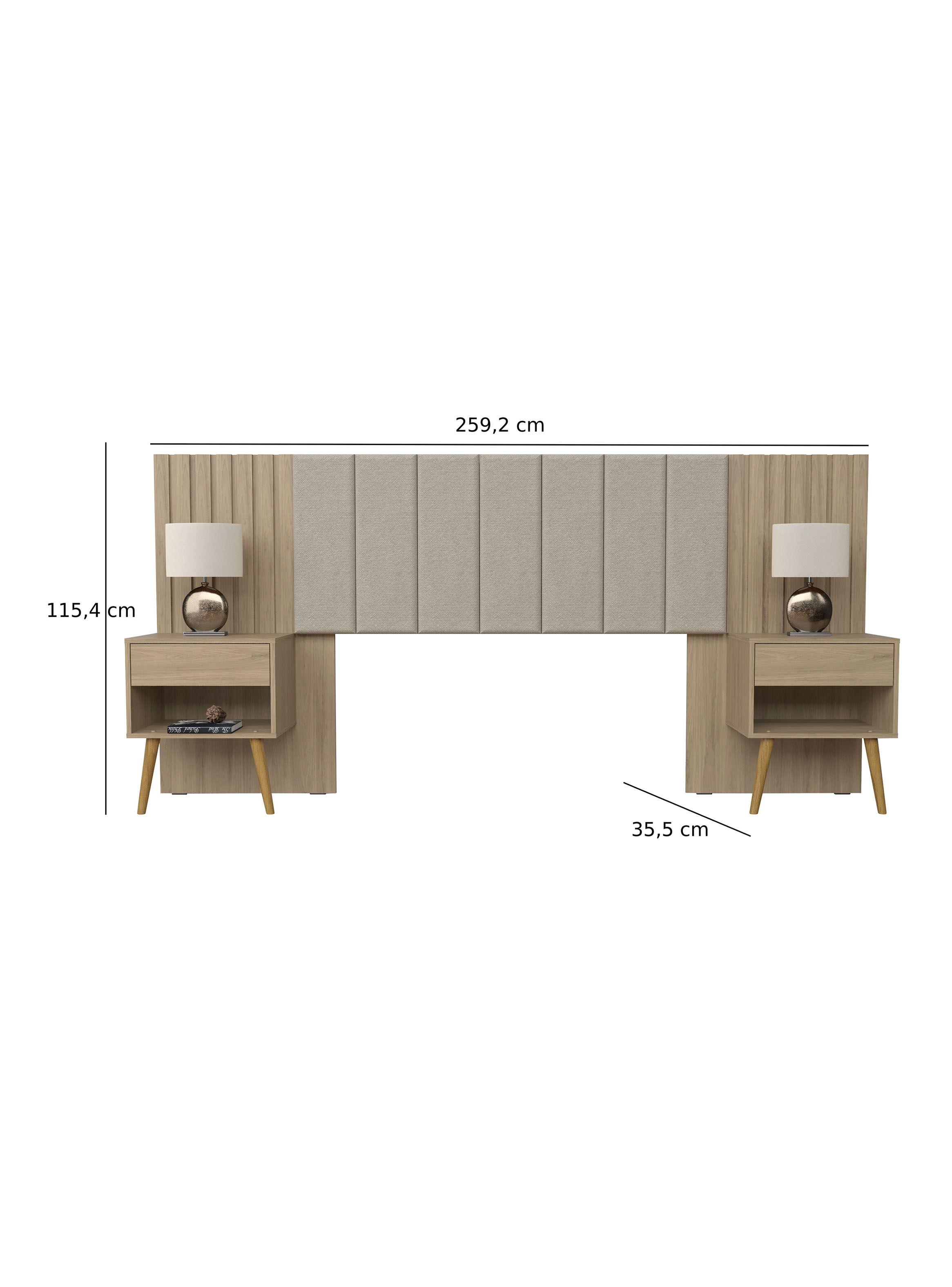 Set Respaldo Zara 2 Plazas Hanover-1