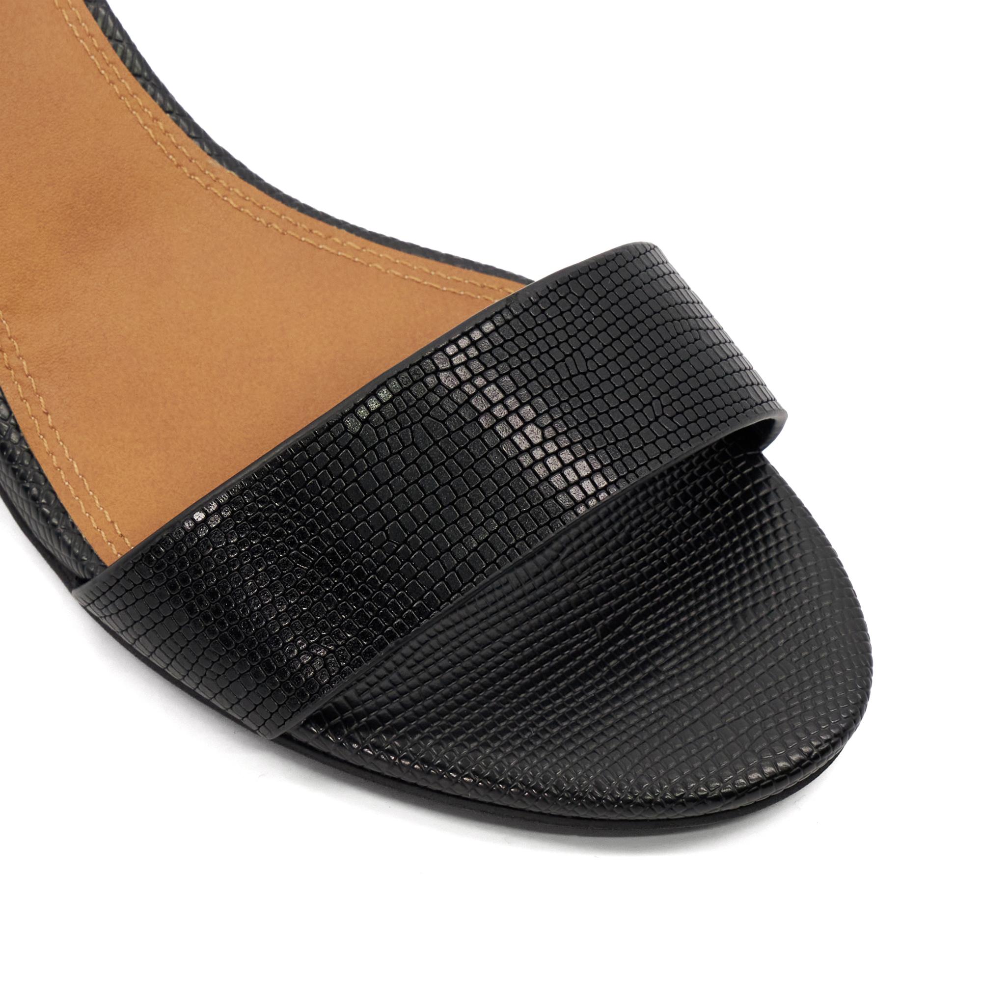 Sandalia Vestir Jelly Cuero Mujer-5