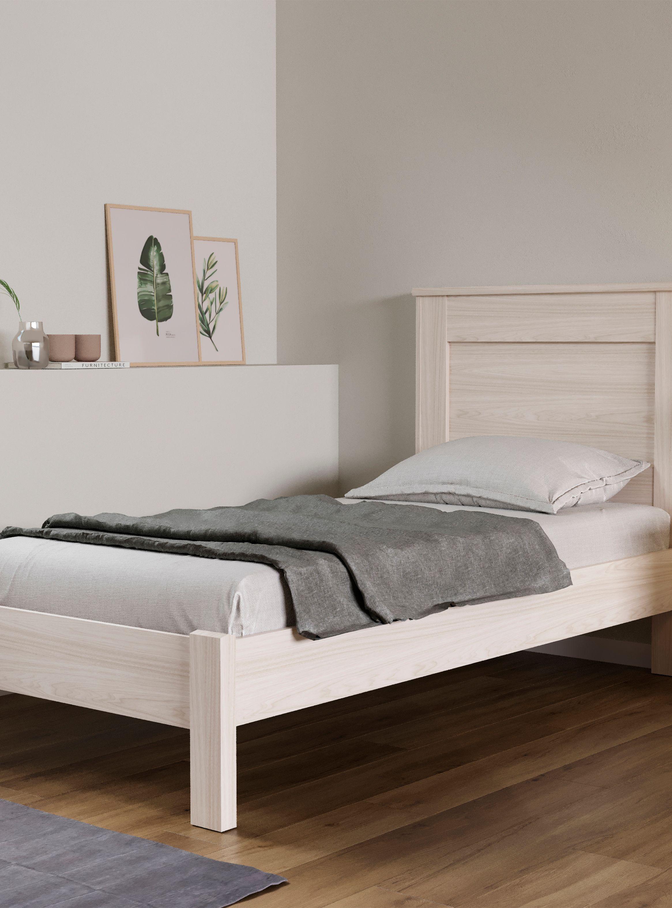 Cama 1 Plaza Munique Vainilla-4
