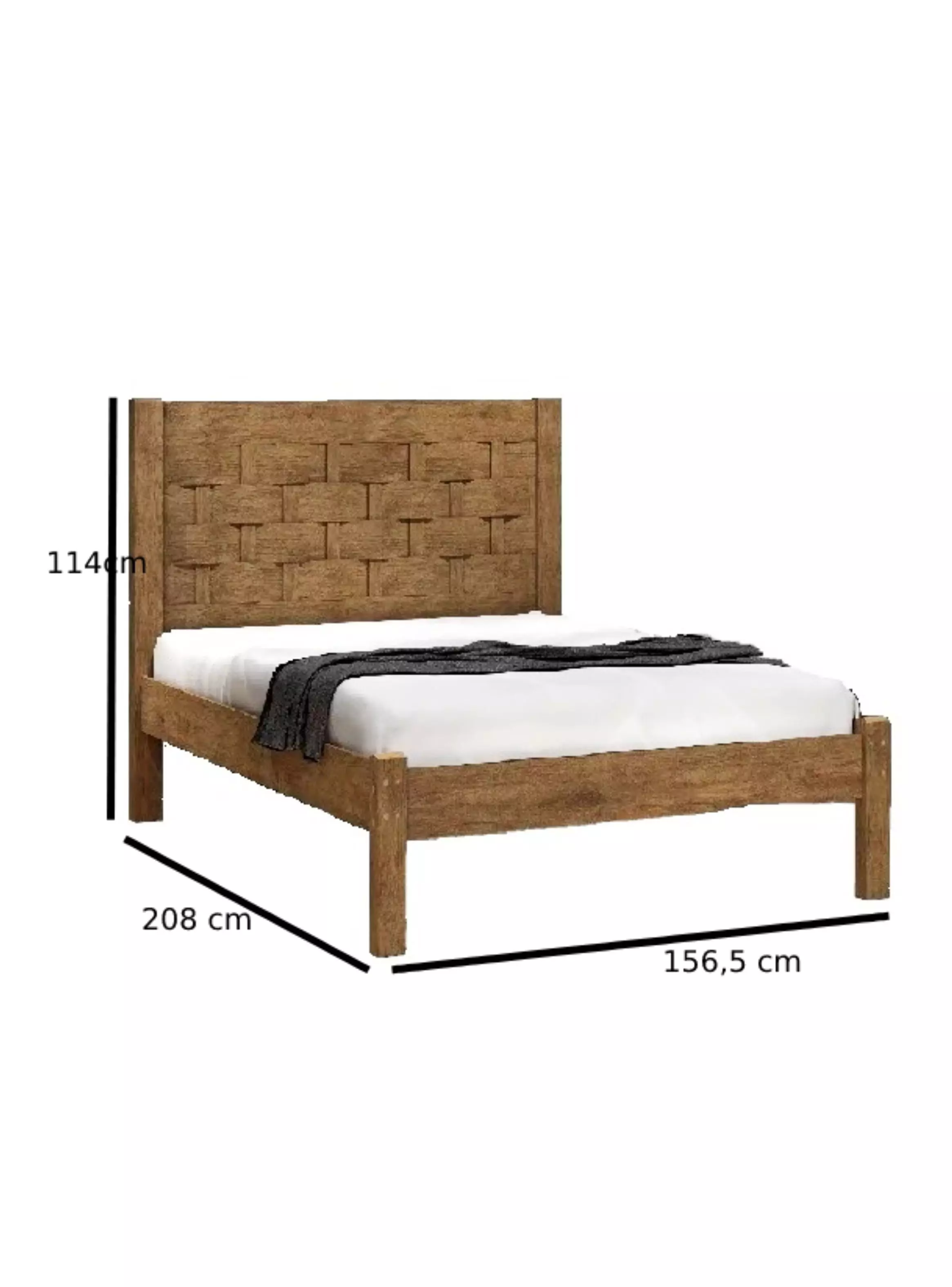 Cama 2 Plazas Layla Cedro-1