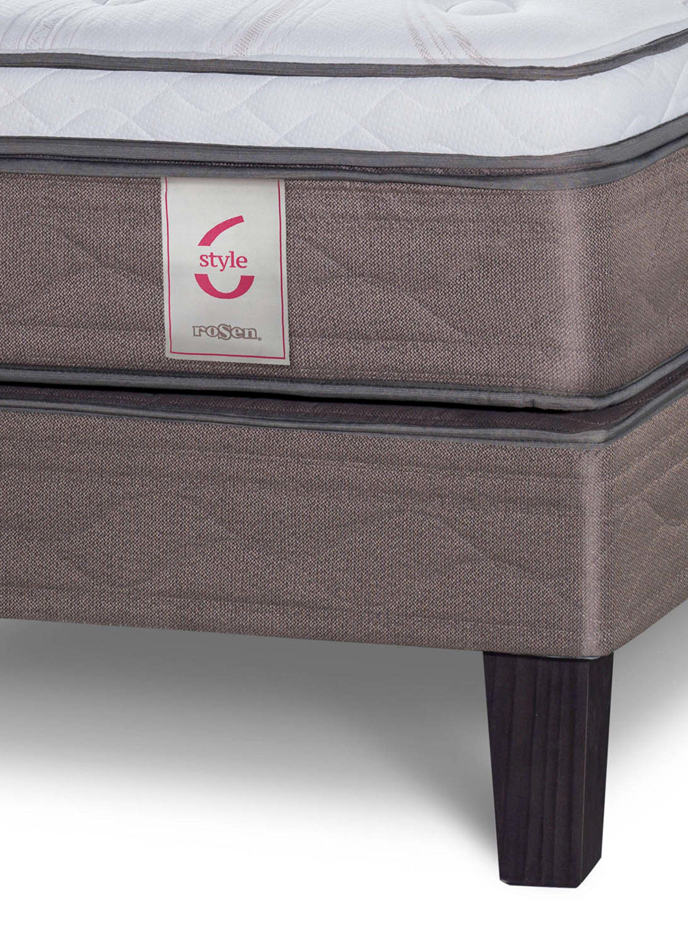 Cama Europea New Style 6 King + Set de Muebles Robin Tostado-5