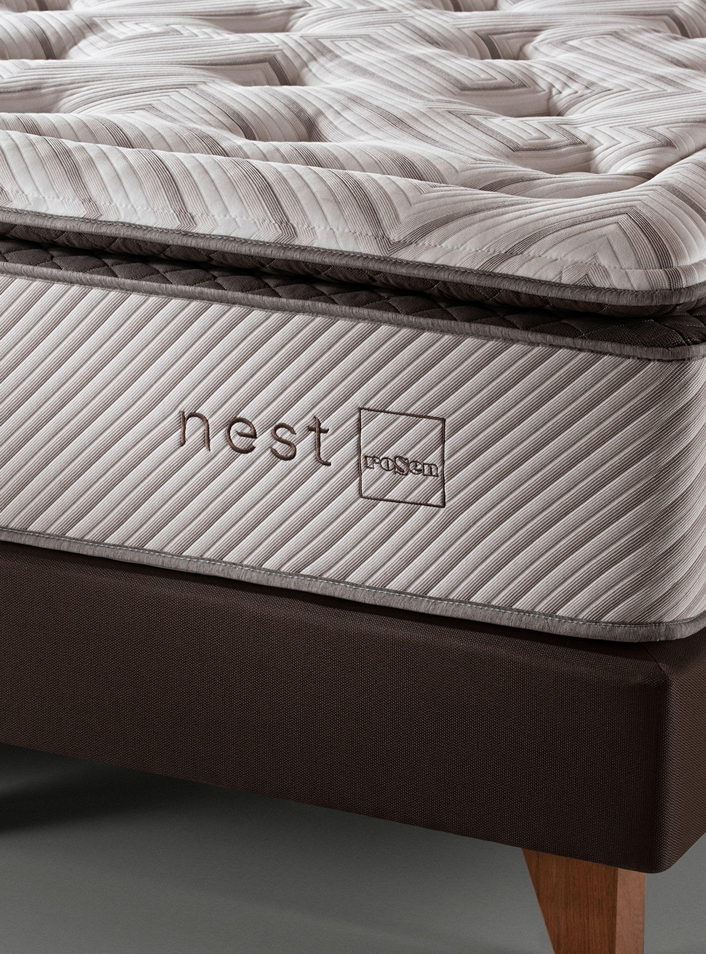 Cama Europea Nest King + Set de Muebles Nolita Chocolate-4