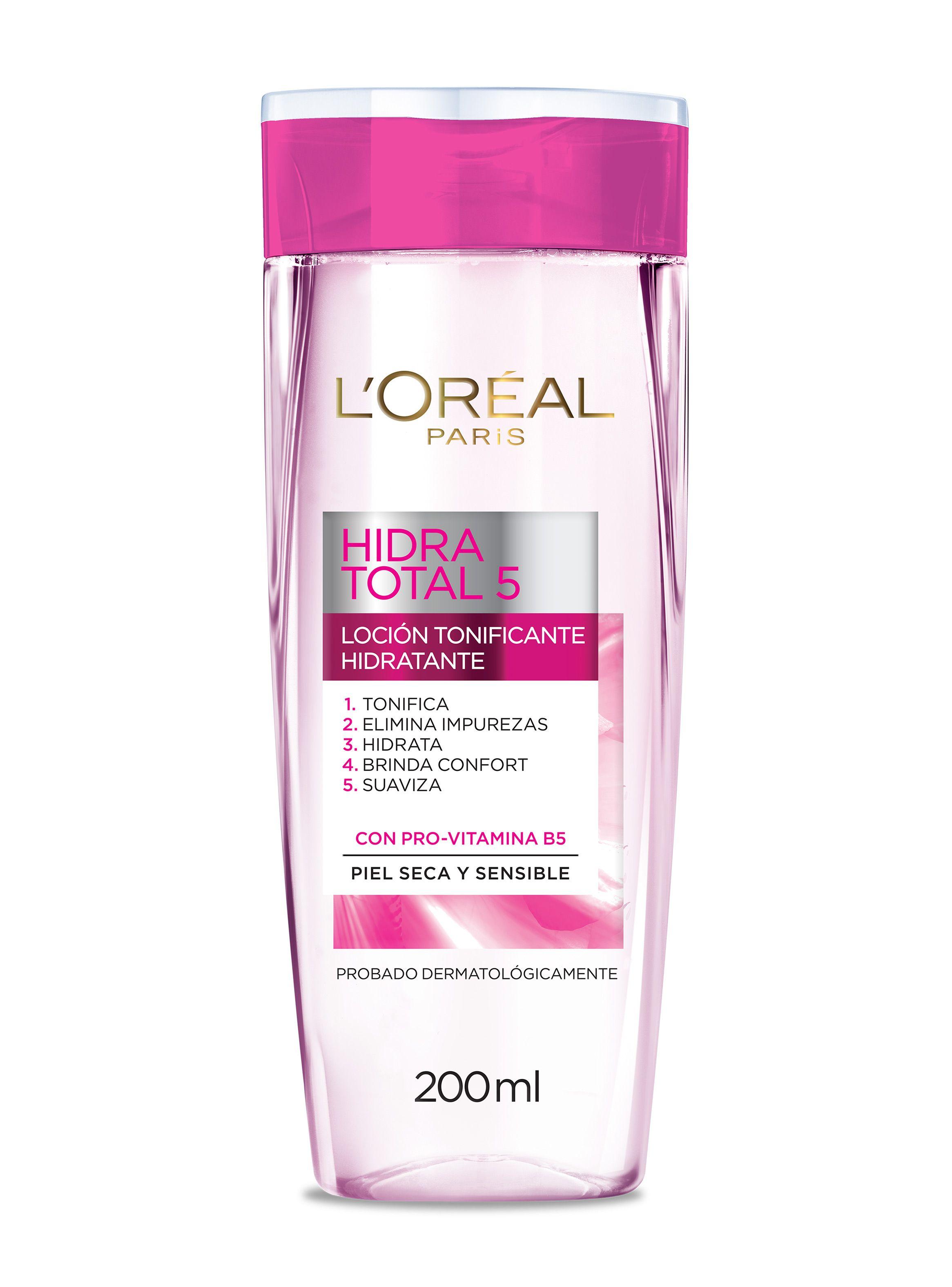 Loción Dermo Expertise L'Oréal Paris Facial Hidra Total 5 Tonificante Hidratante 200 ml-2
