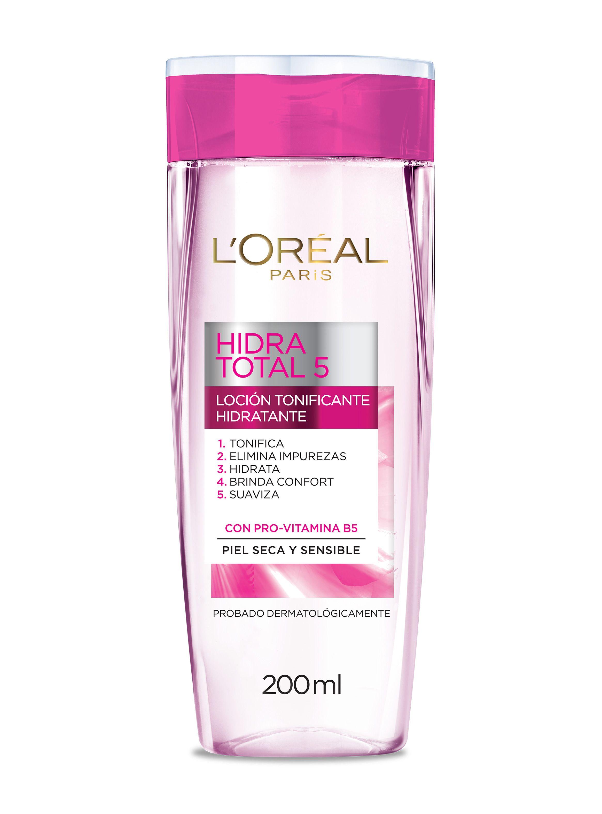 Loción Dermo Expertise L'Oréal Paris Facial Hidra Total 5 Tonificante Hidratante 200 ml-1
