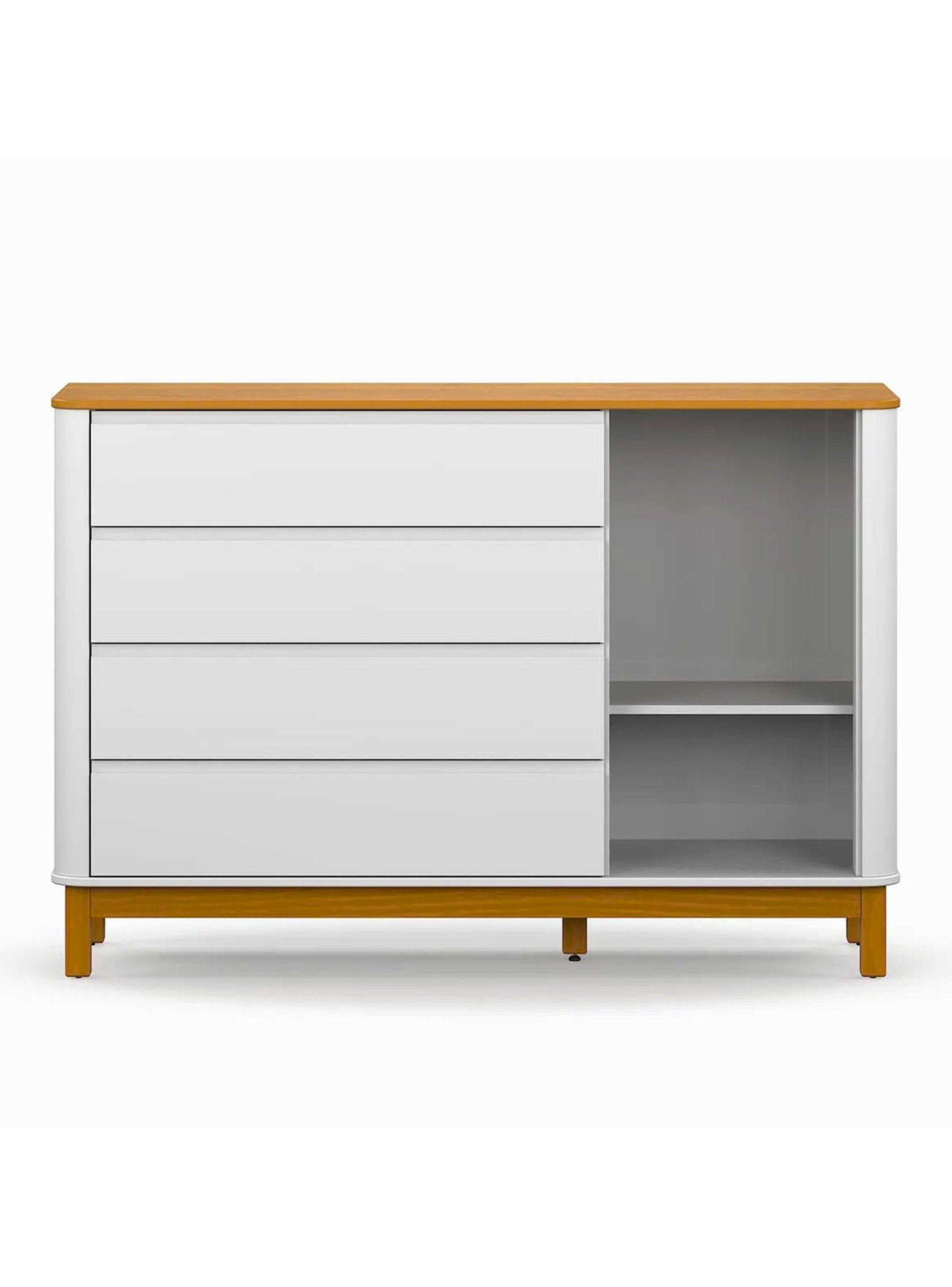 Cómoda Flow Blanca Eco Wood-2
