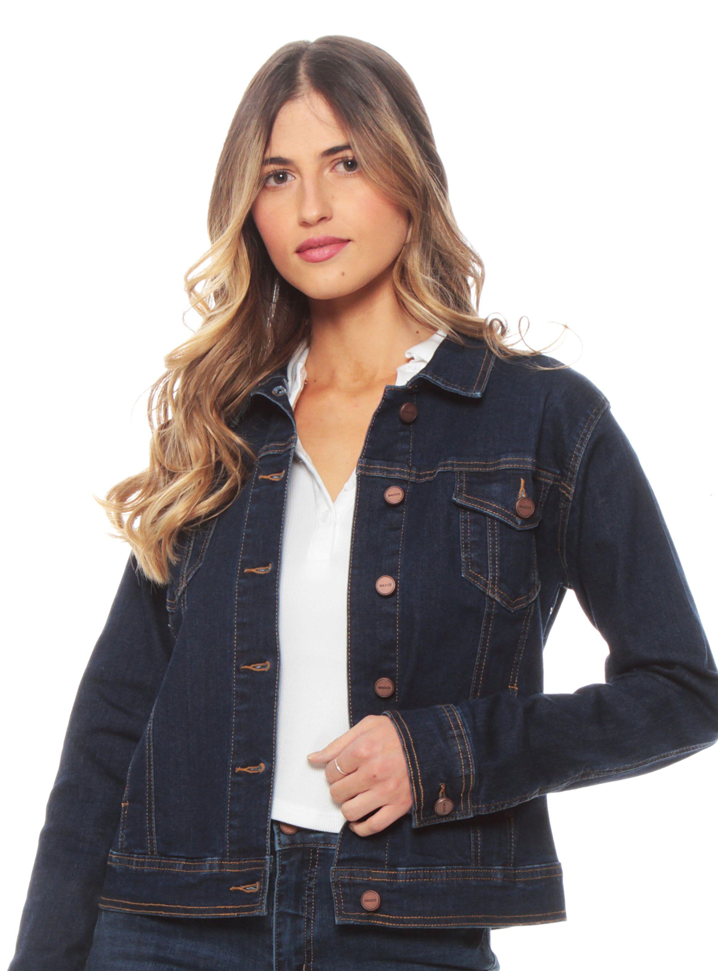 Chaqueta Manga Larga Denim-0