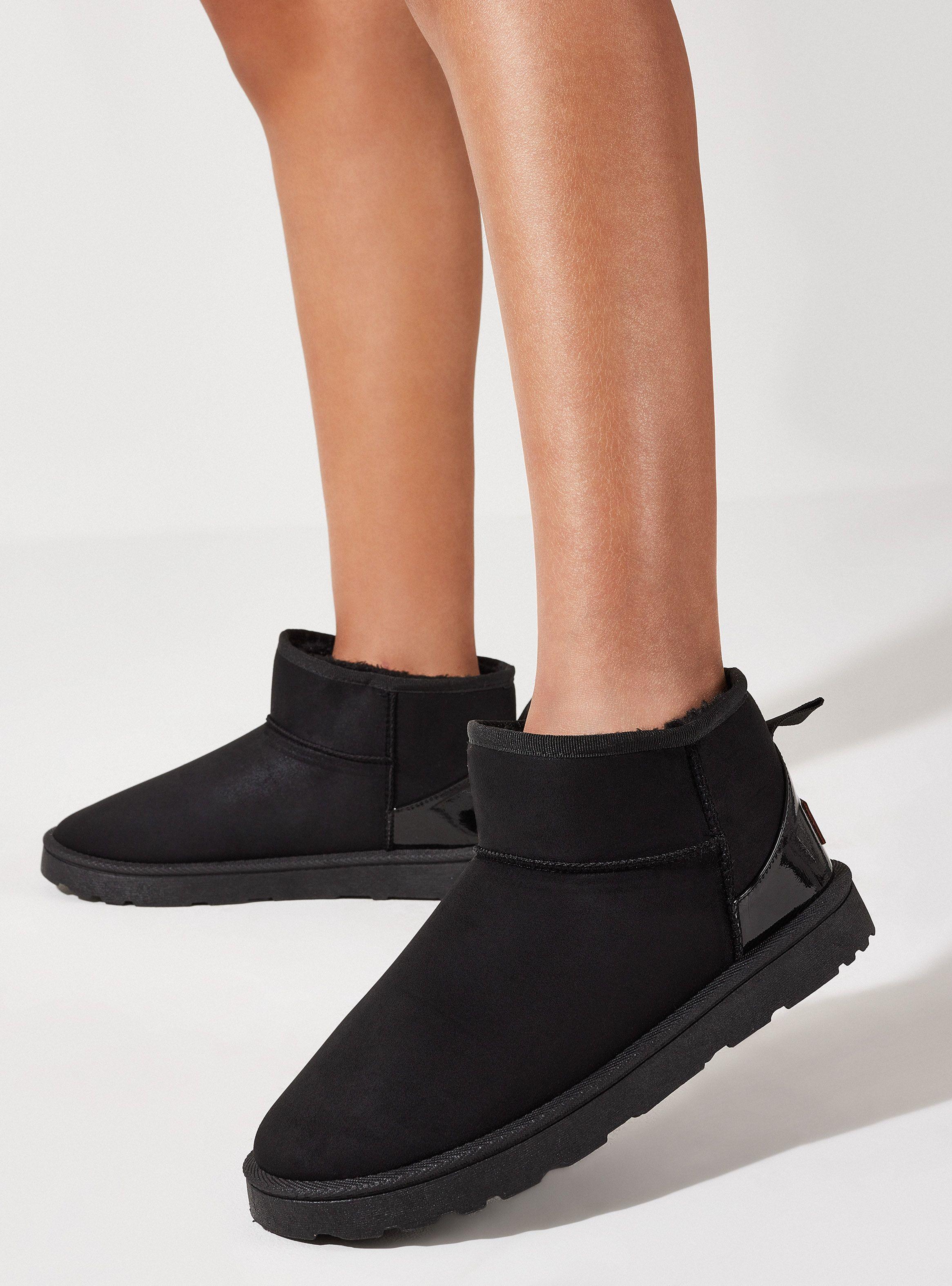 Botín Titi Forro y Plantilla Pelo Mujer-0