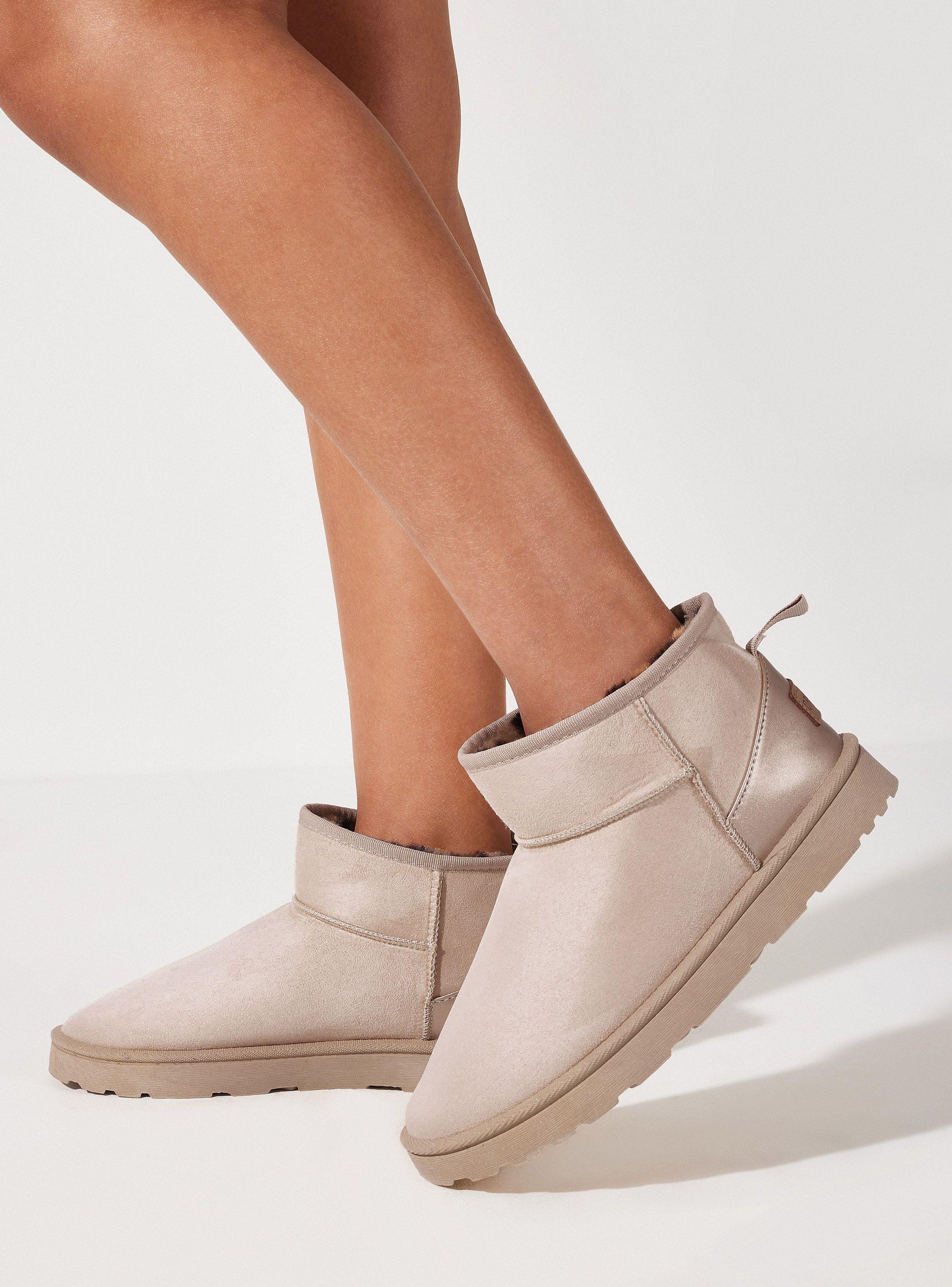 Botín Titi Forro y Plantilla Pelo Mujer-0