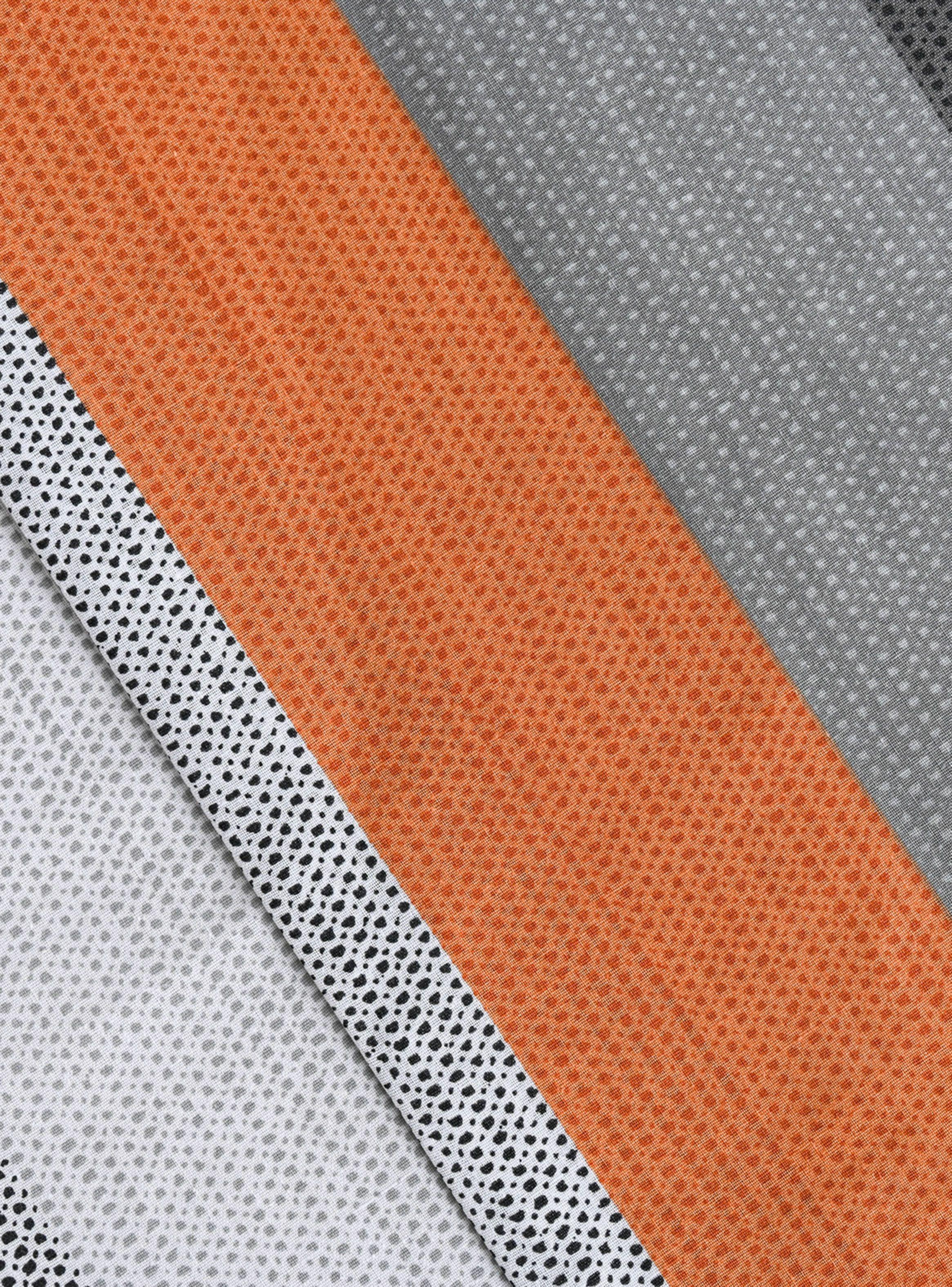Sábanas Franjas 1.5 Plazas 144 Hilos Gris-2
