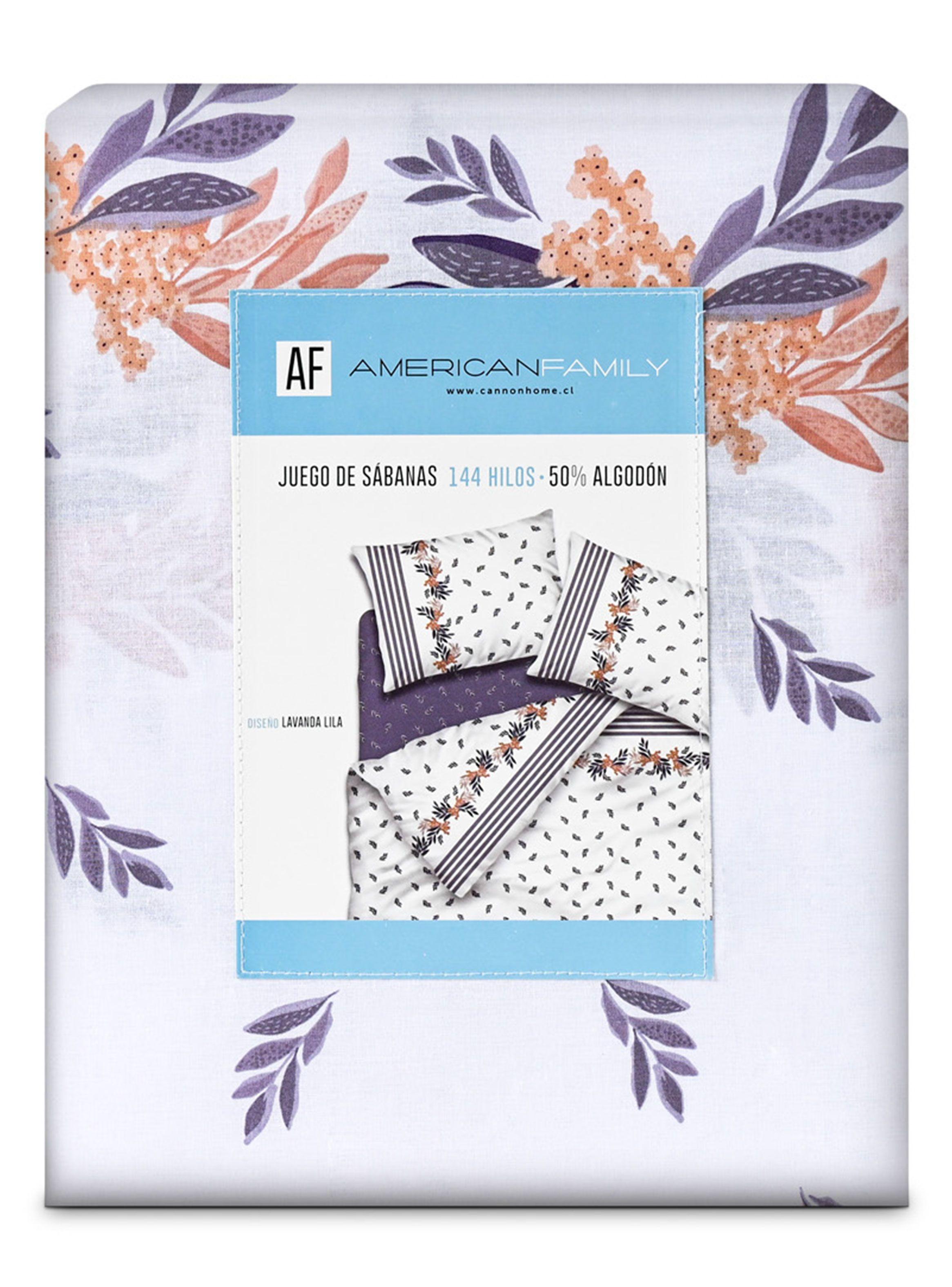 Sábanas Lavanda King 144 Hilos Lila-3