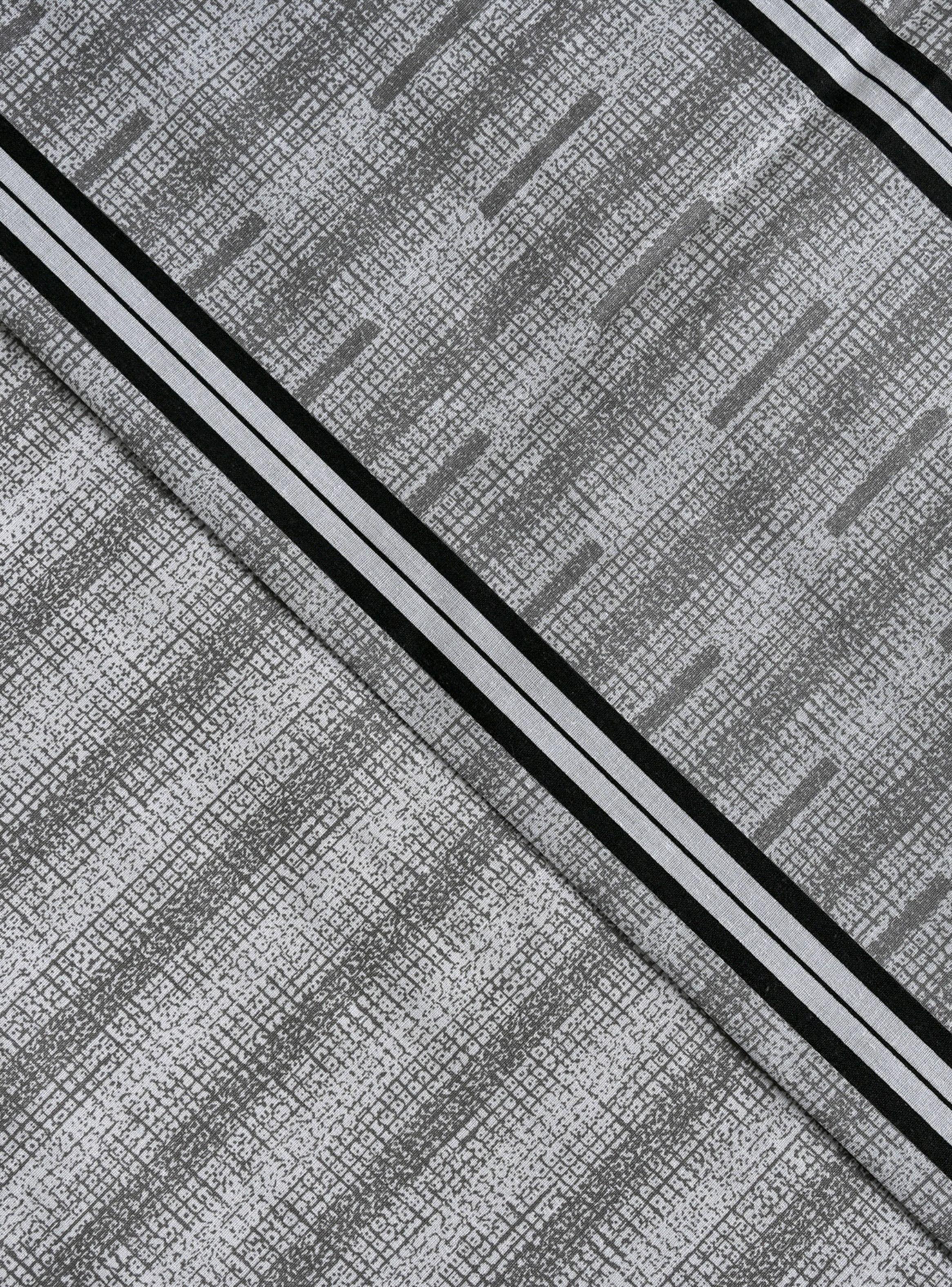Sábanas Vias 1 Plaza 144 Hilos Gris-2