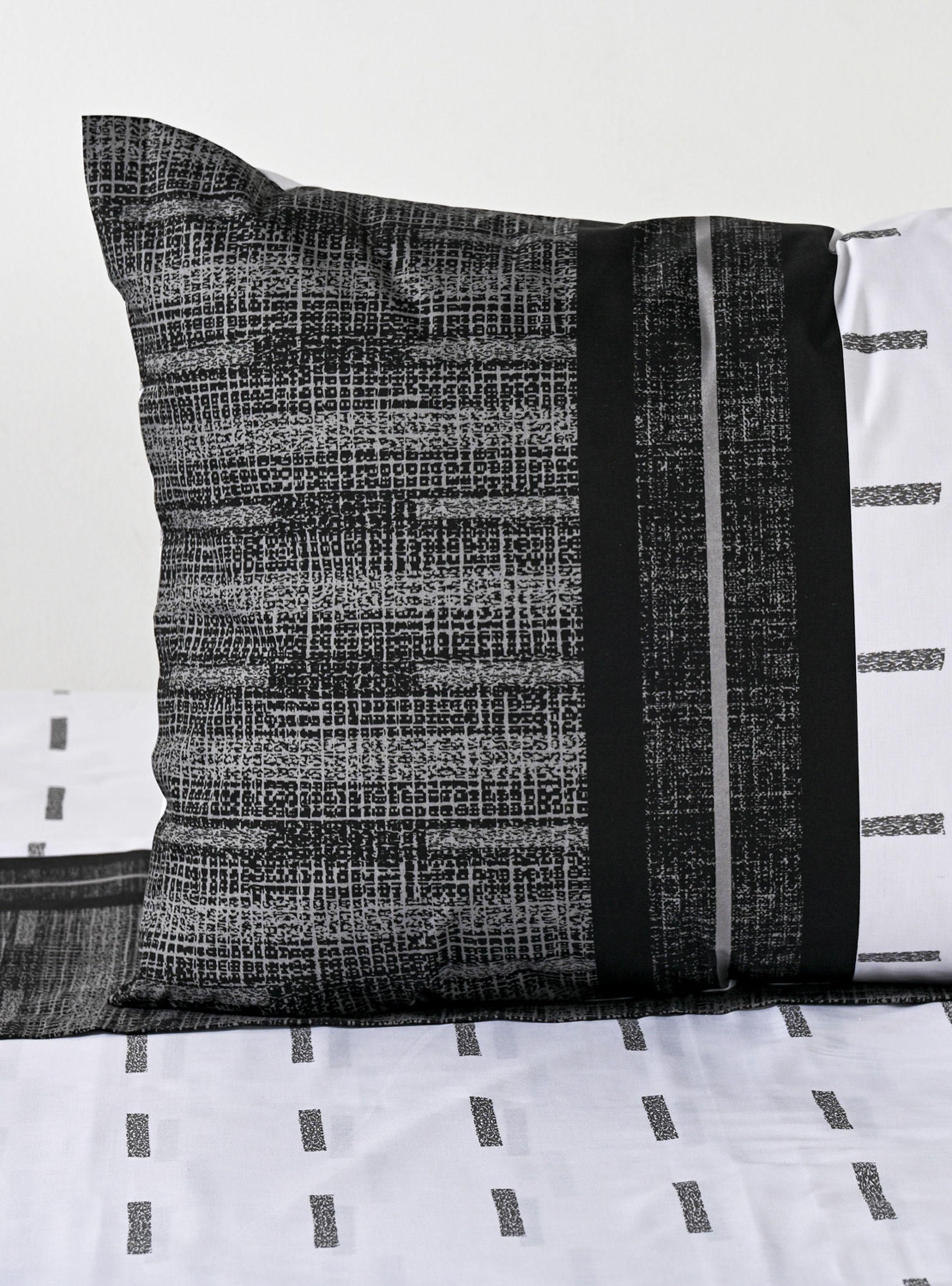 Sábanas Vias 1 Plaza 144 Hilos Negro-1