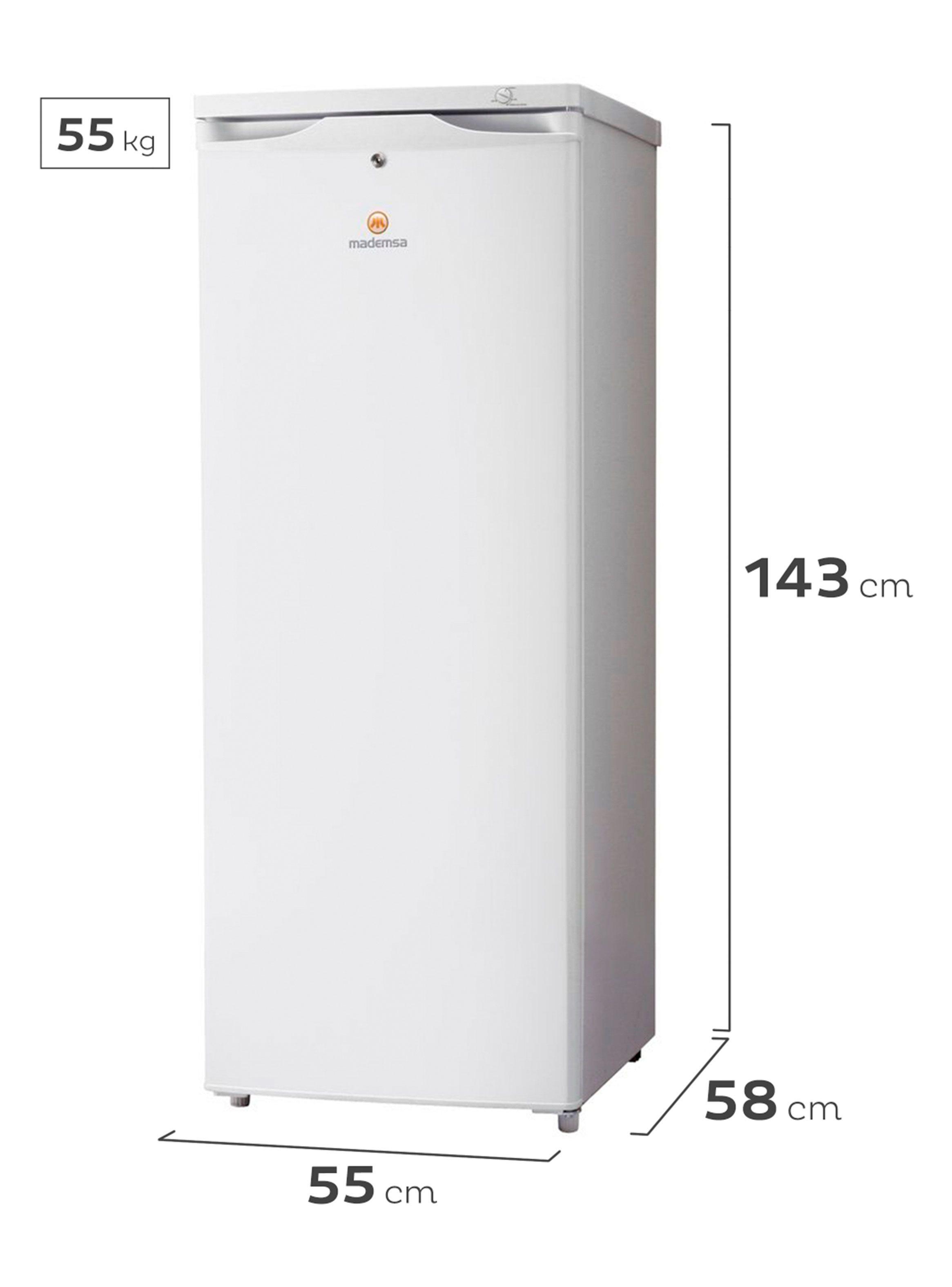 Freezer Vertical Frío Directo 165 Litros MFV 545B Mademsa | Paris.cl