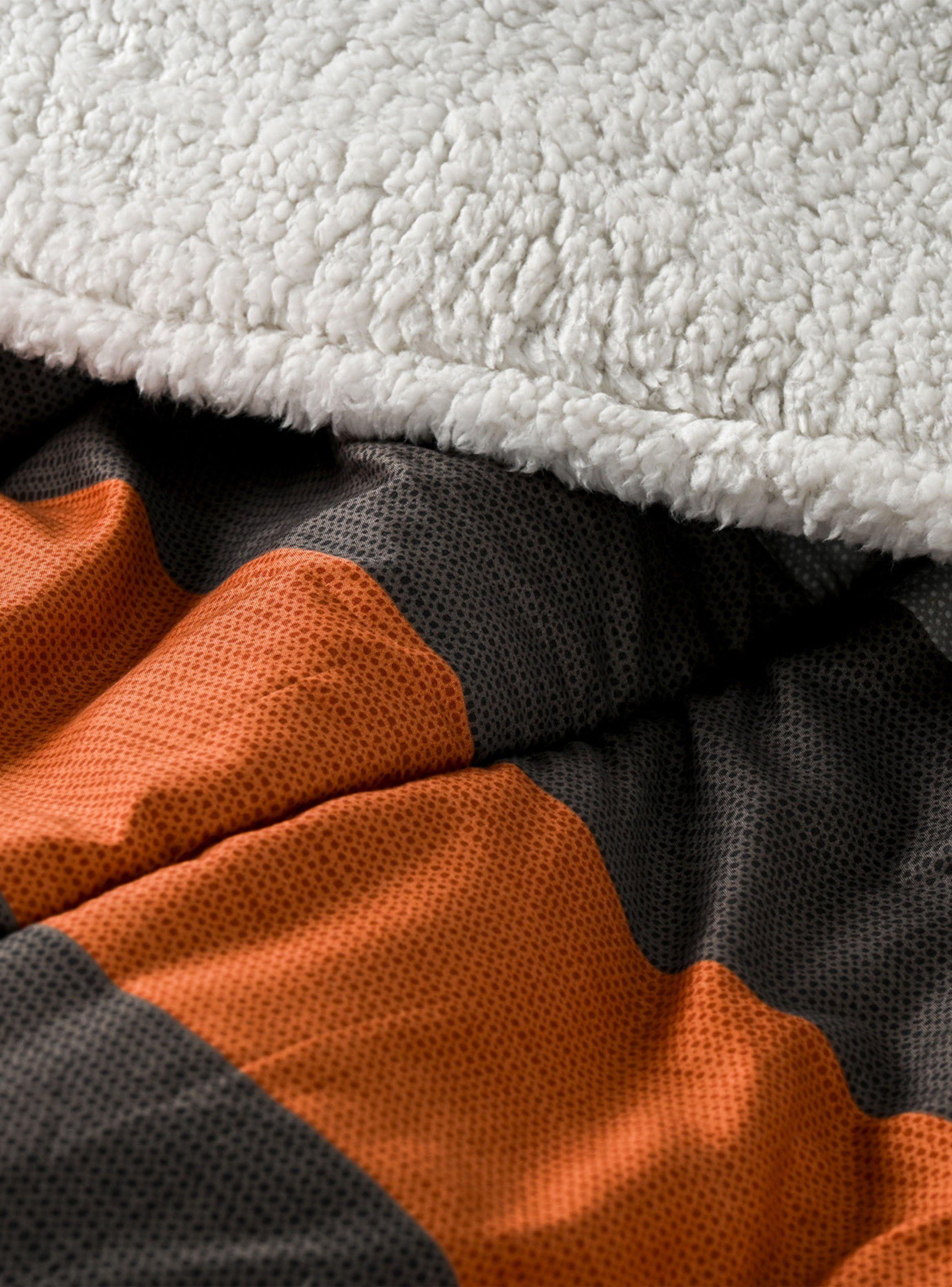 Plumón Sherpa Franjas 1.5 Plazas-4