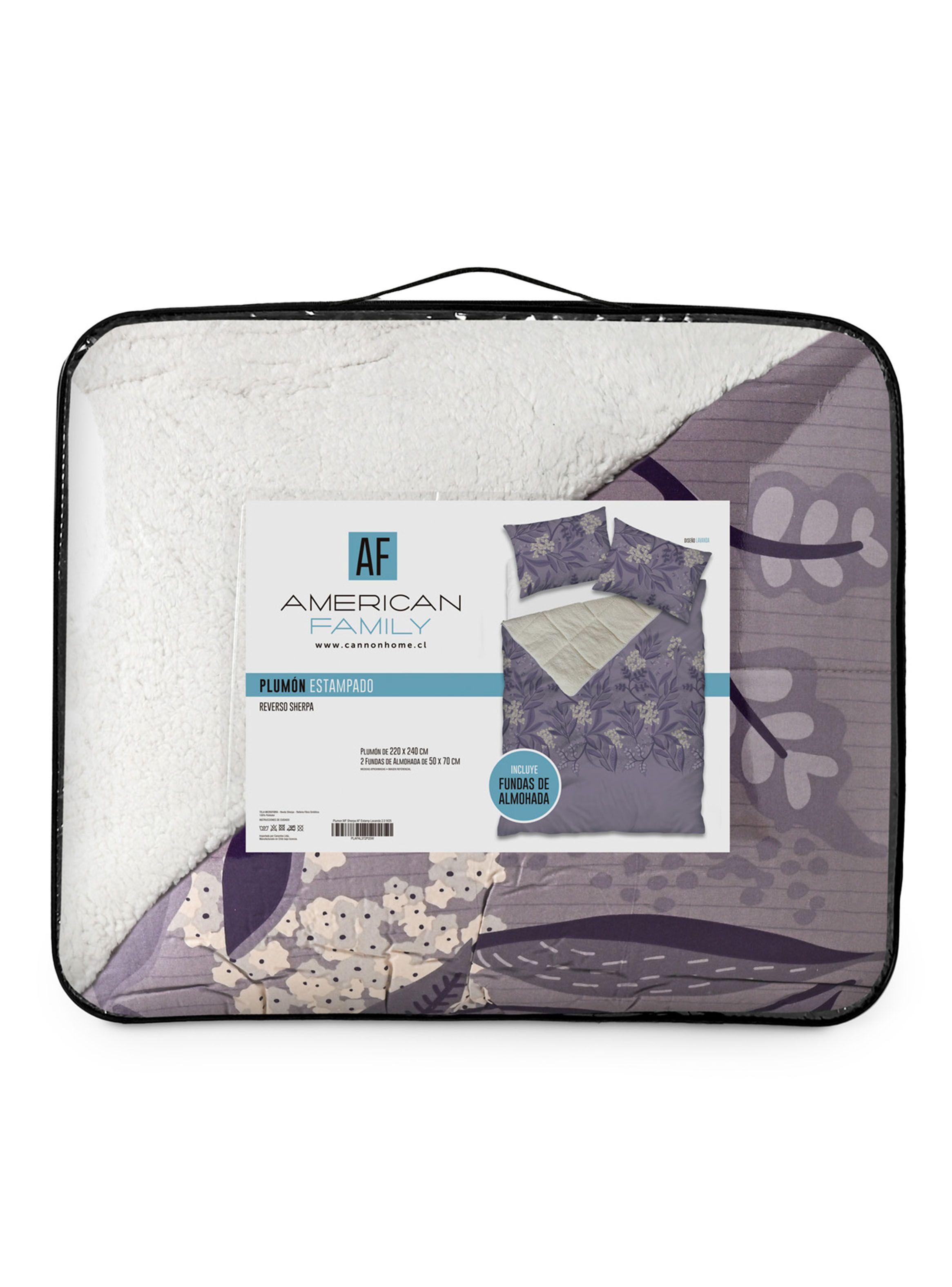 Plumón Sherpa Lavanda 1.5 Plazas-5