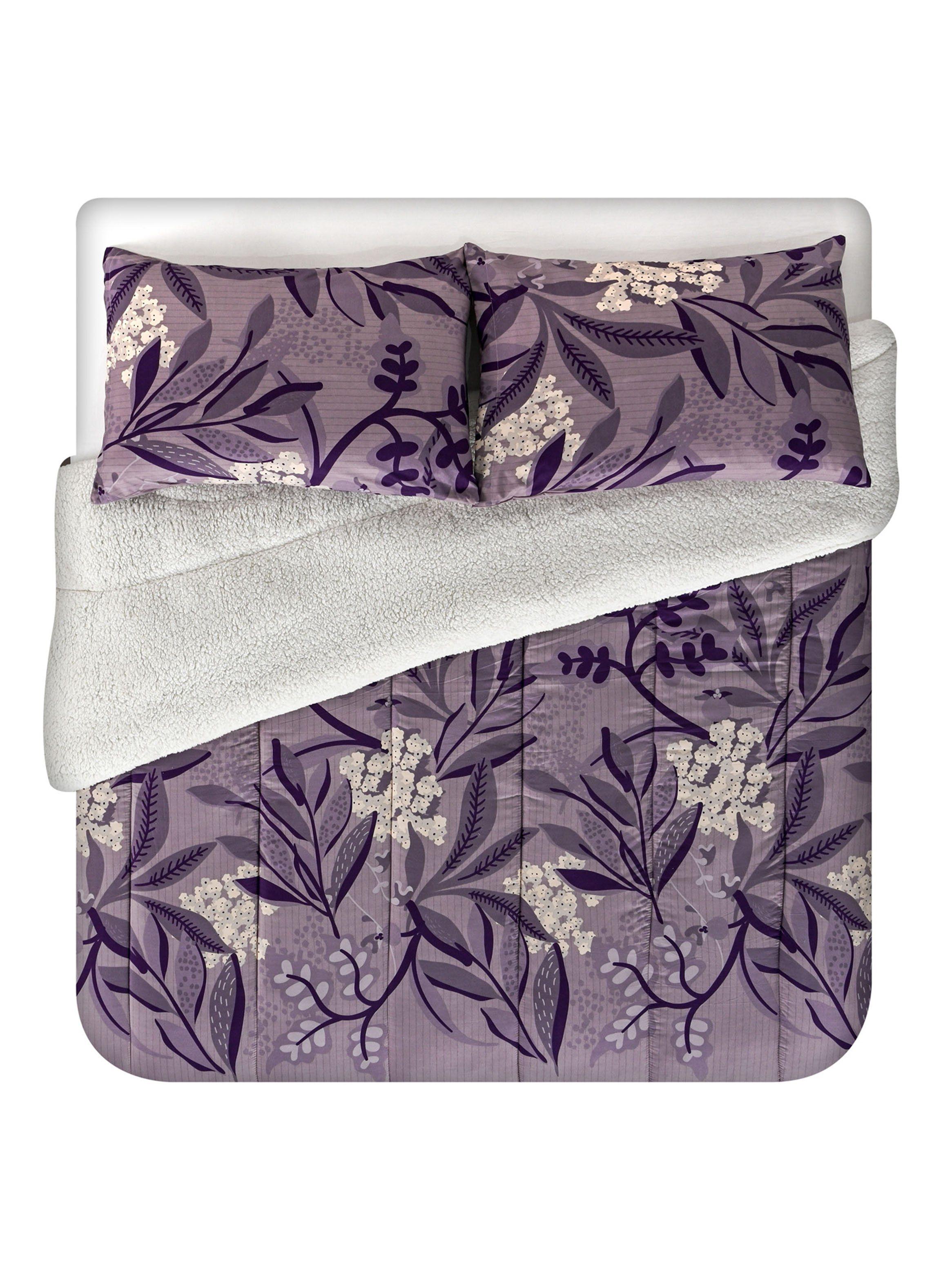 Plumón Sherpa Lavanda 2 Plazas-2