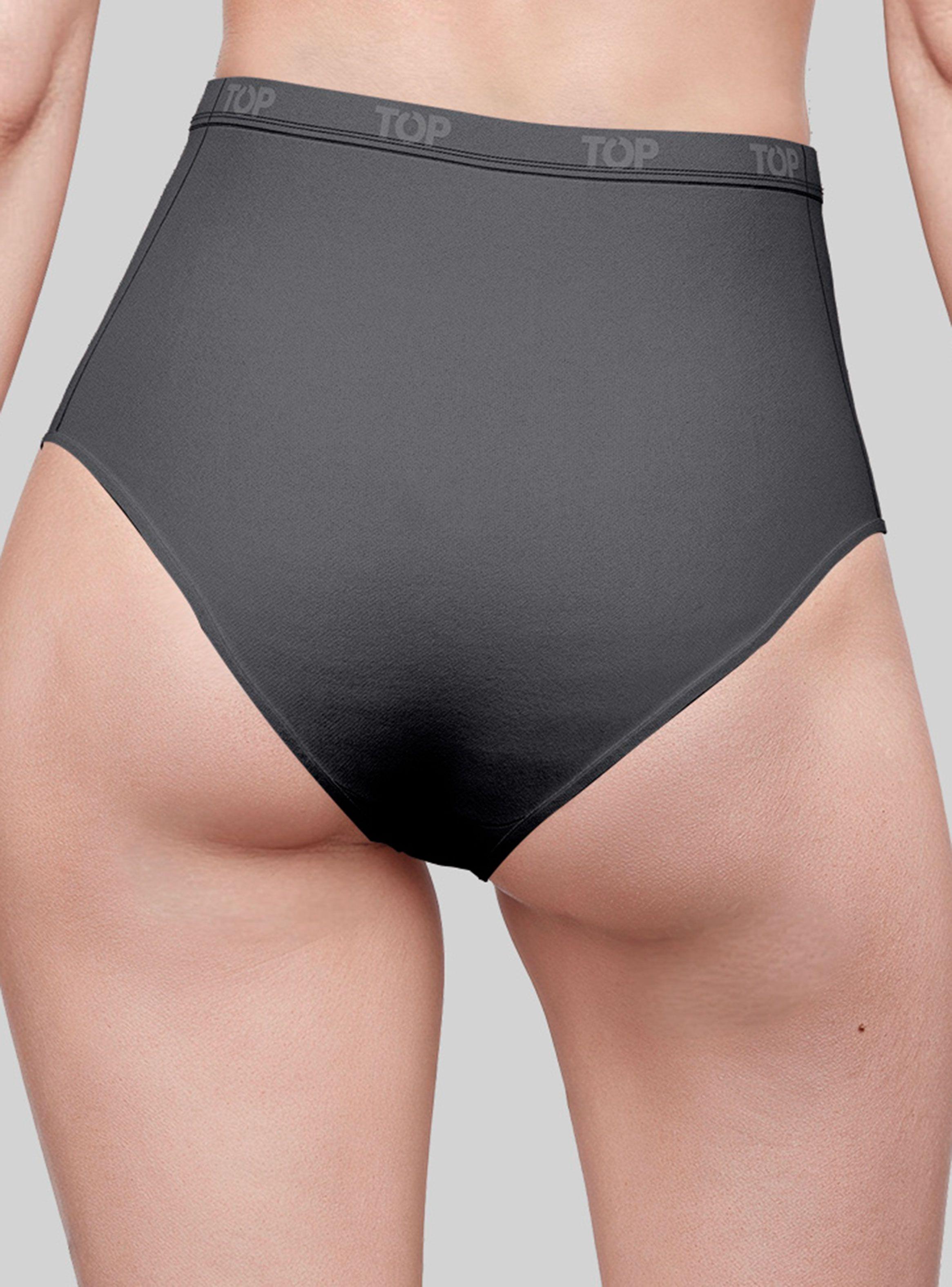 Calzón Tiro Alto Básico Color-2