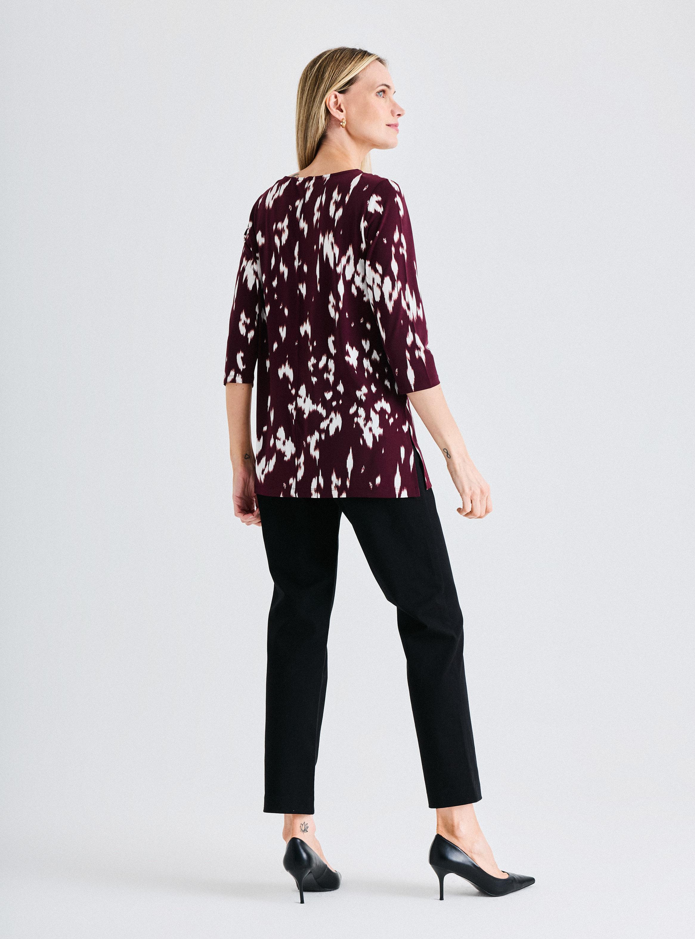 Polera Larga Estampada-5