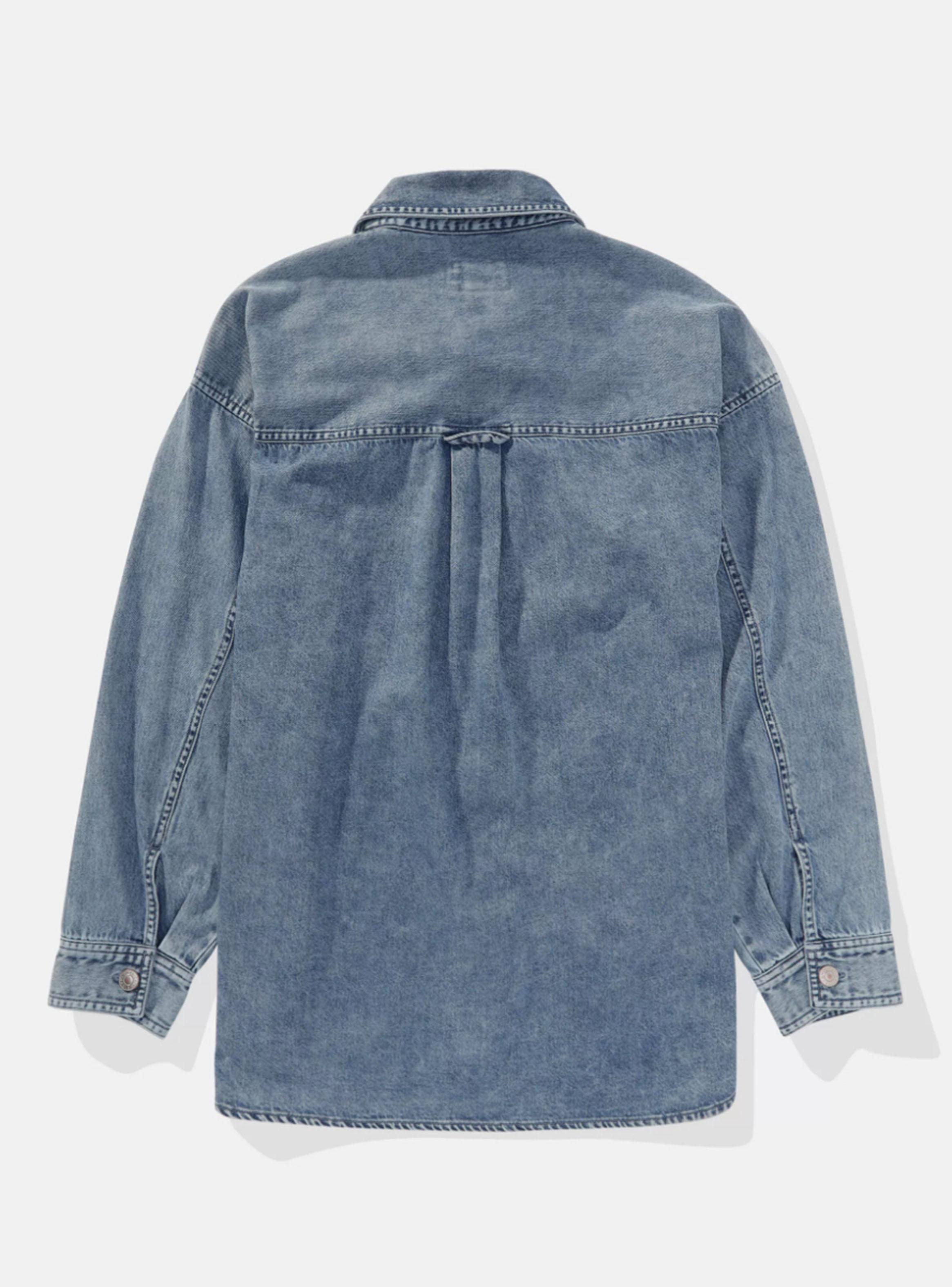 Camisa Ae Denim Botones-3