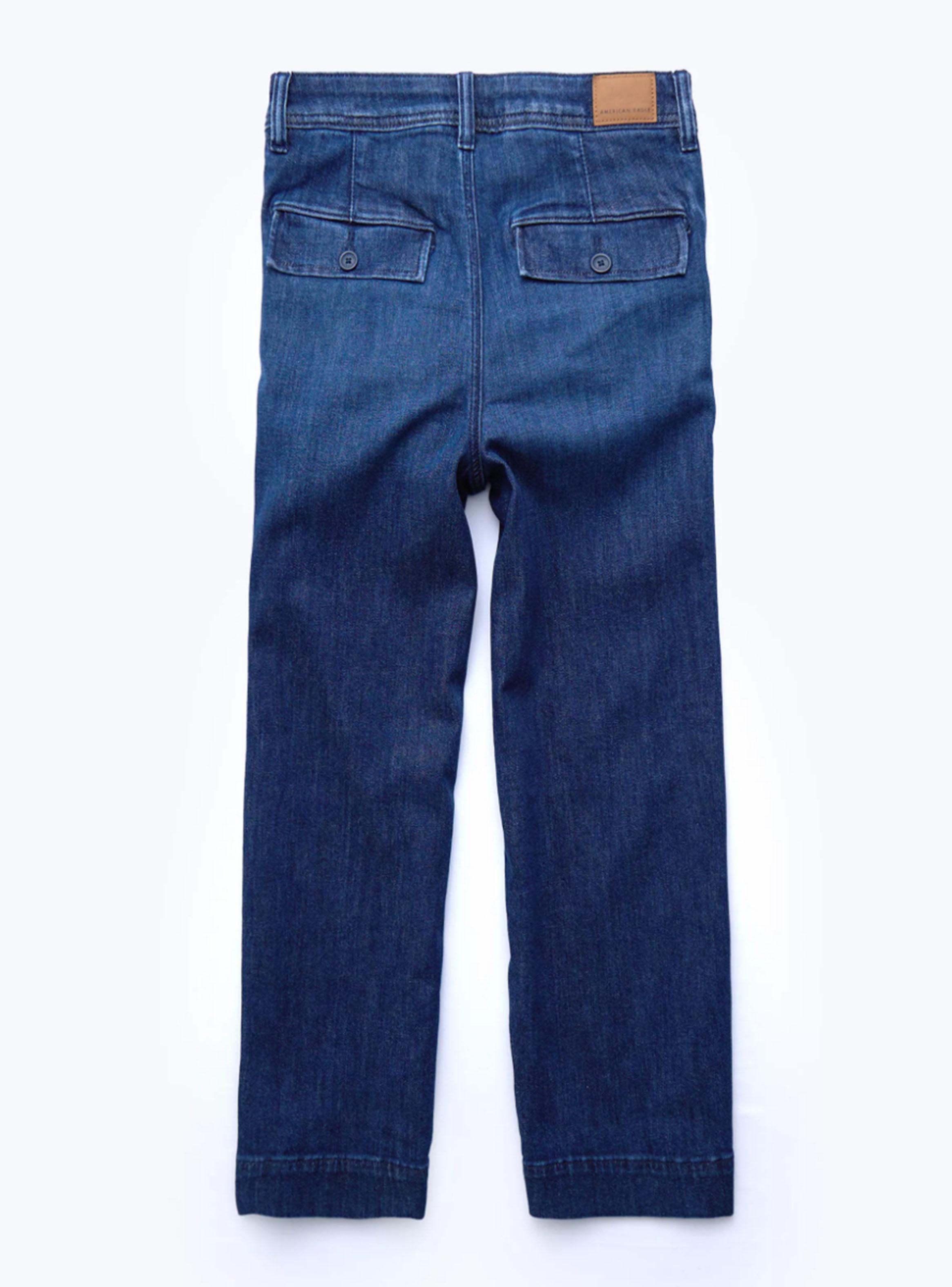 Jeans Wide-Leg Crop Stretch Holgado Cintura Super Alta-3