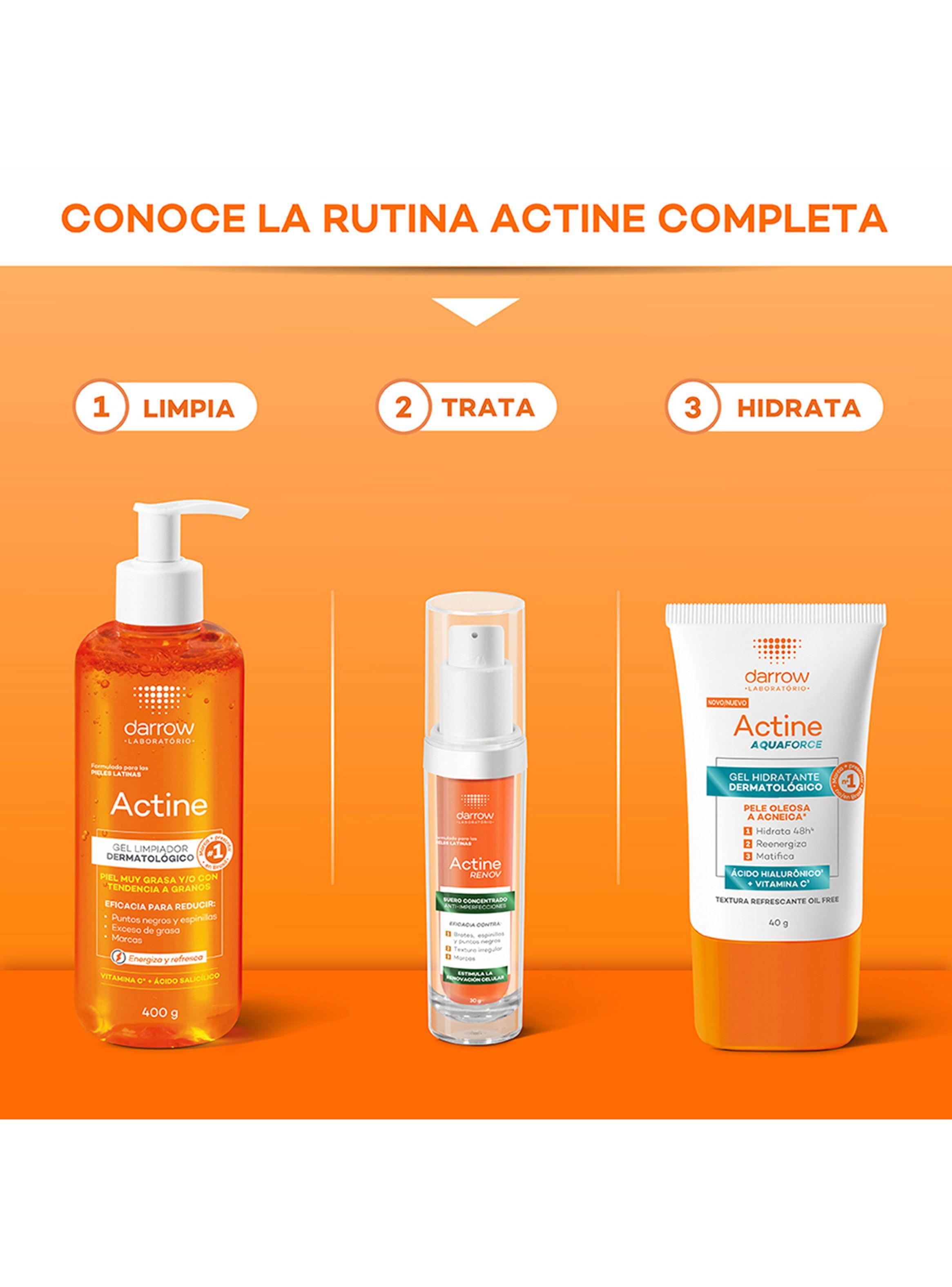 Actine Gel Limpiador Dermatológico 400g-4