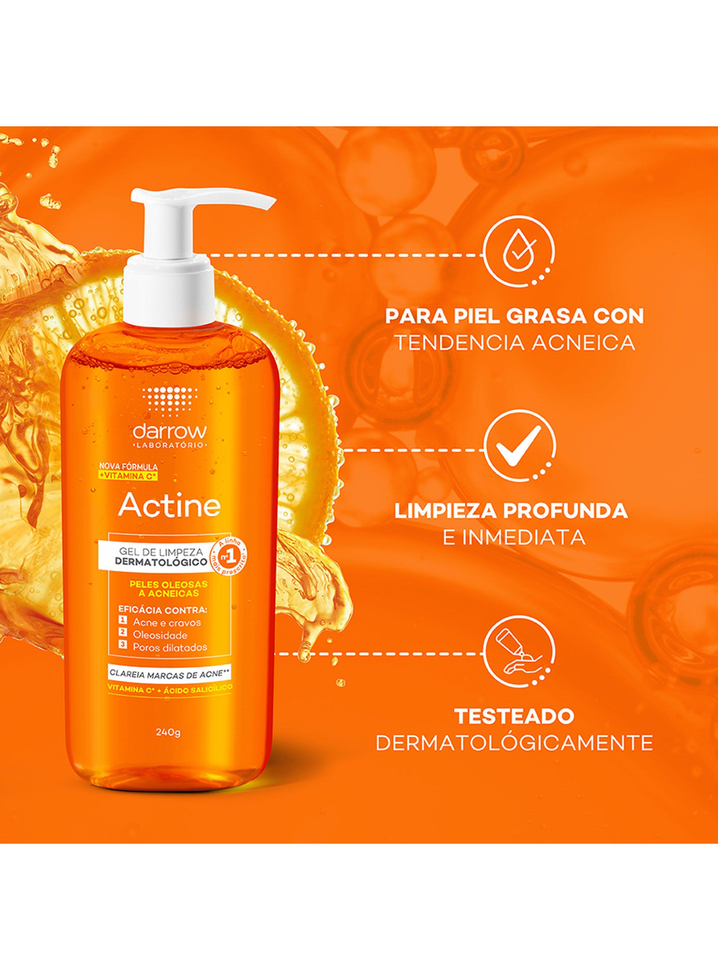 Actine Gel Limpiador Dermatológico 240g-2