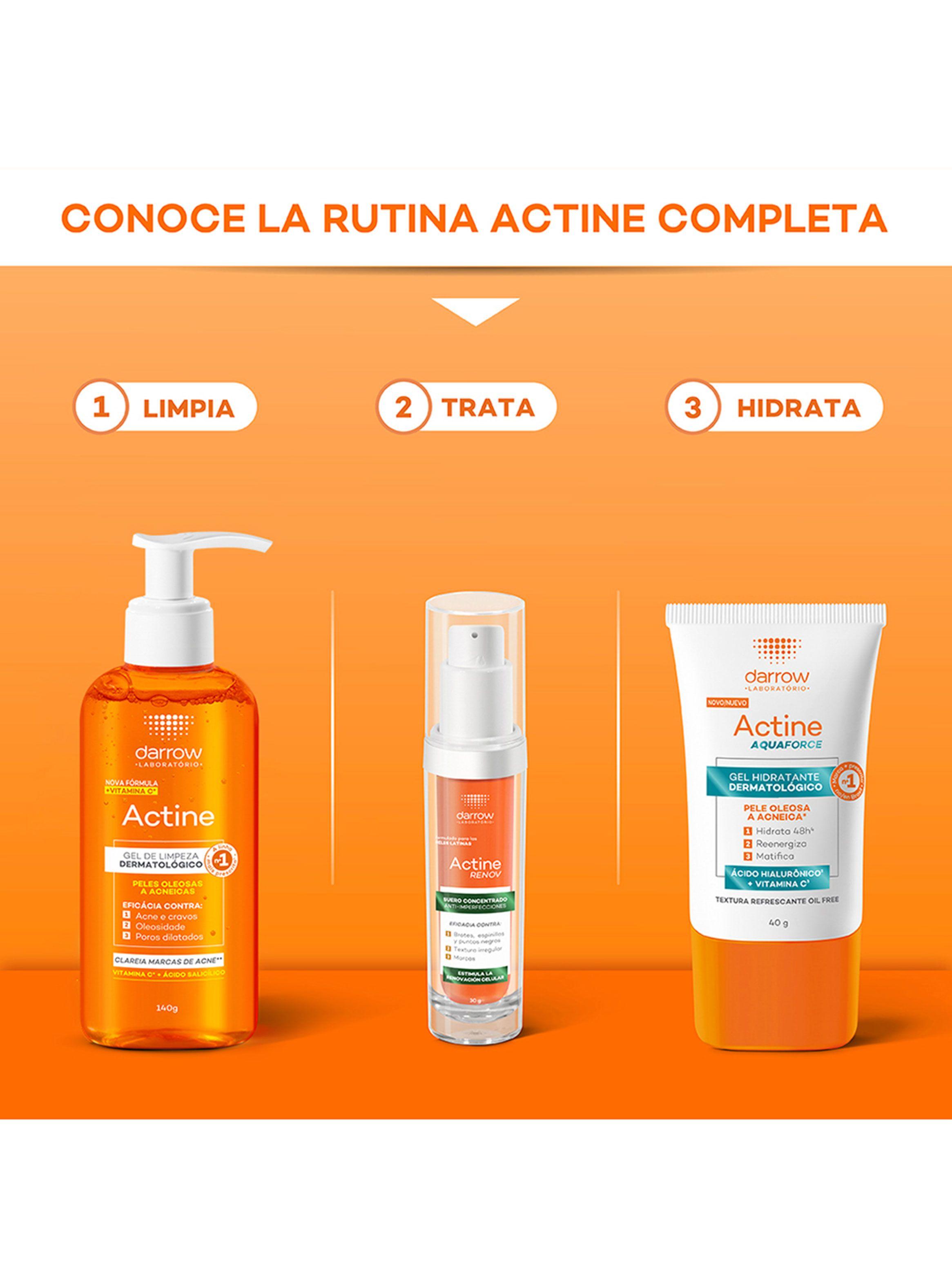Actine Gel Limpiador Dermatológico 140g-4