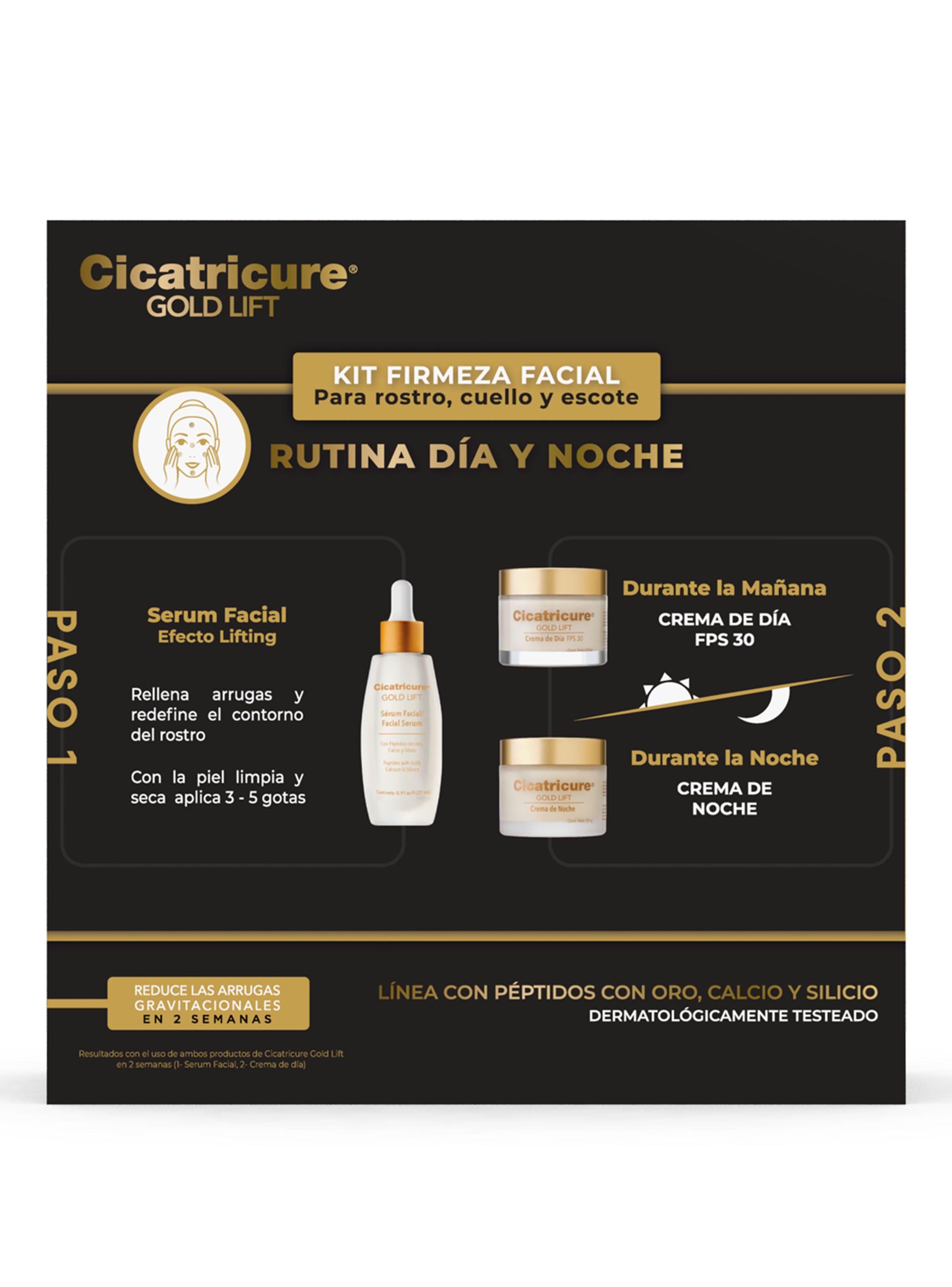 Pack Cicatricure Gold Día + Noche + Serum-1