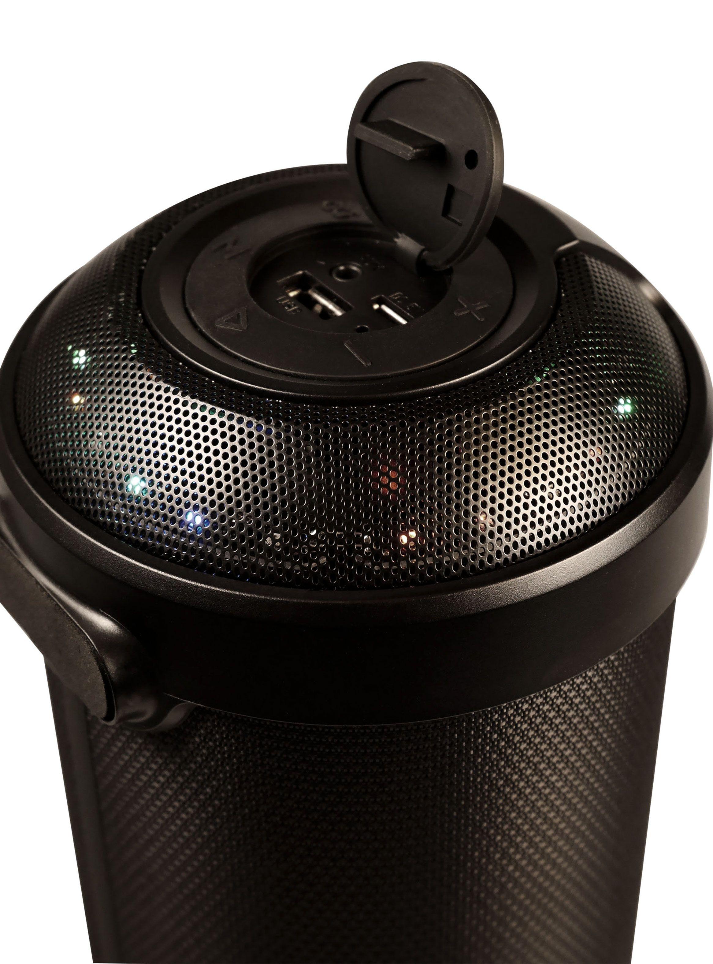 Parlante Portátil Efecto Iluminación LED RGB MGPANTERA-4