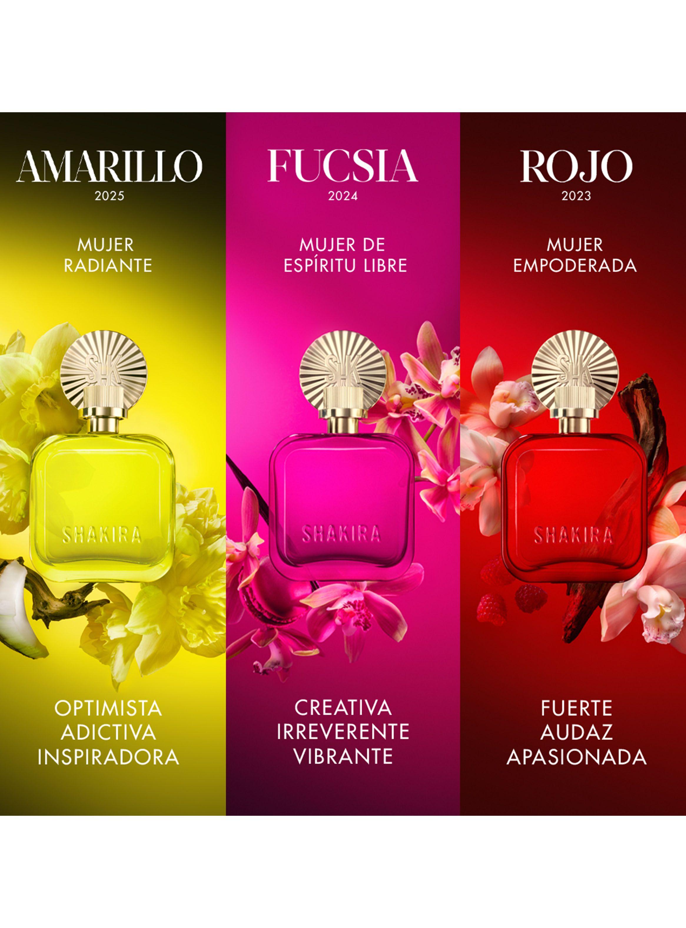 Set Perfume Amarillo EDP Mujer 50ml + Loción Corporal 75ml Shakira-3