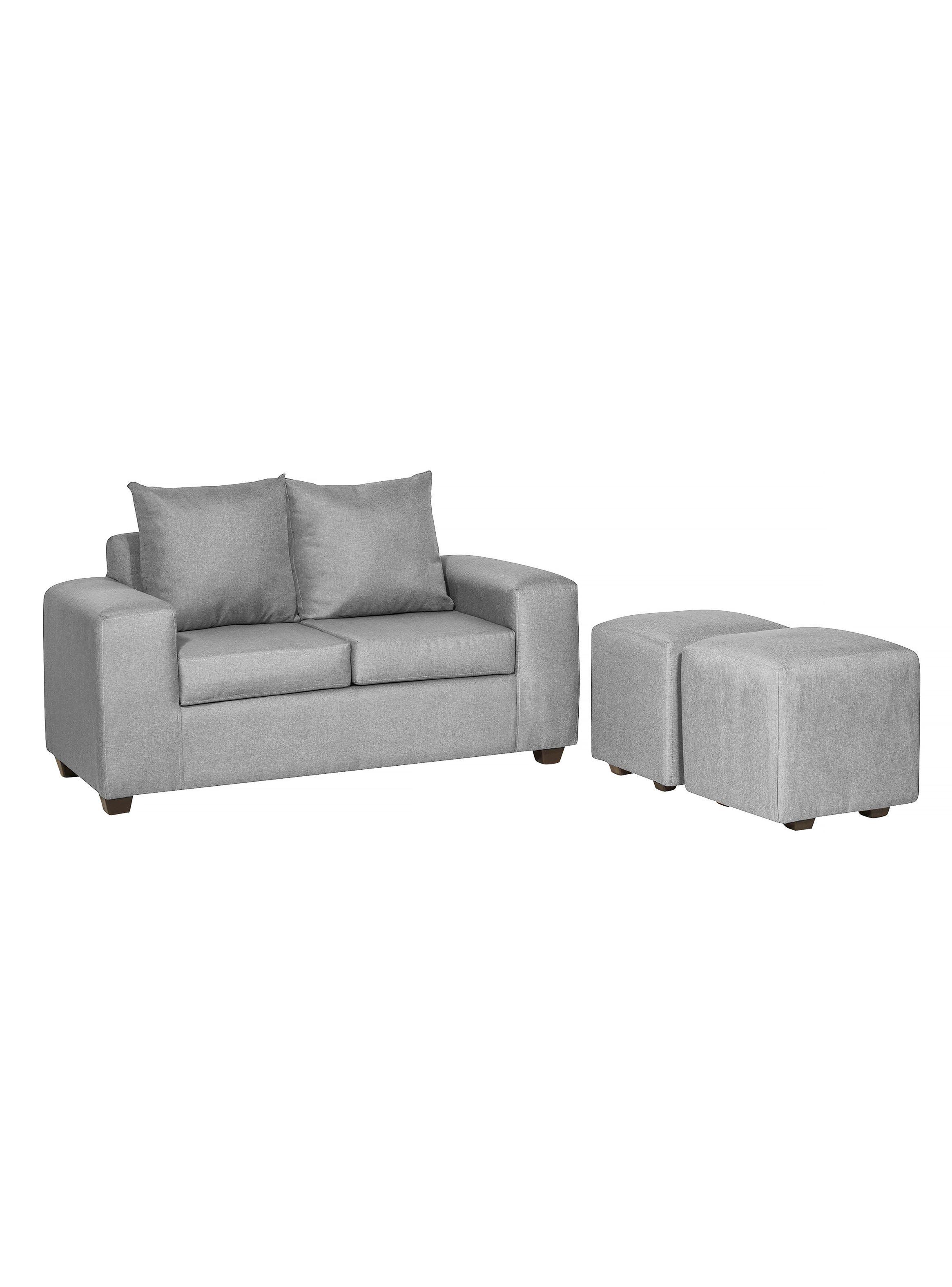 Living Kahlo Tela 2 Cuerpos + 2 Pouf-1