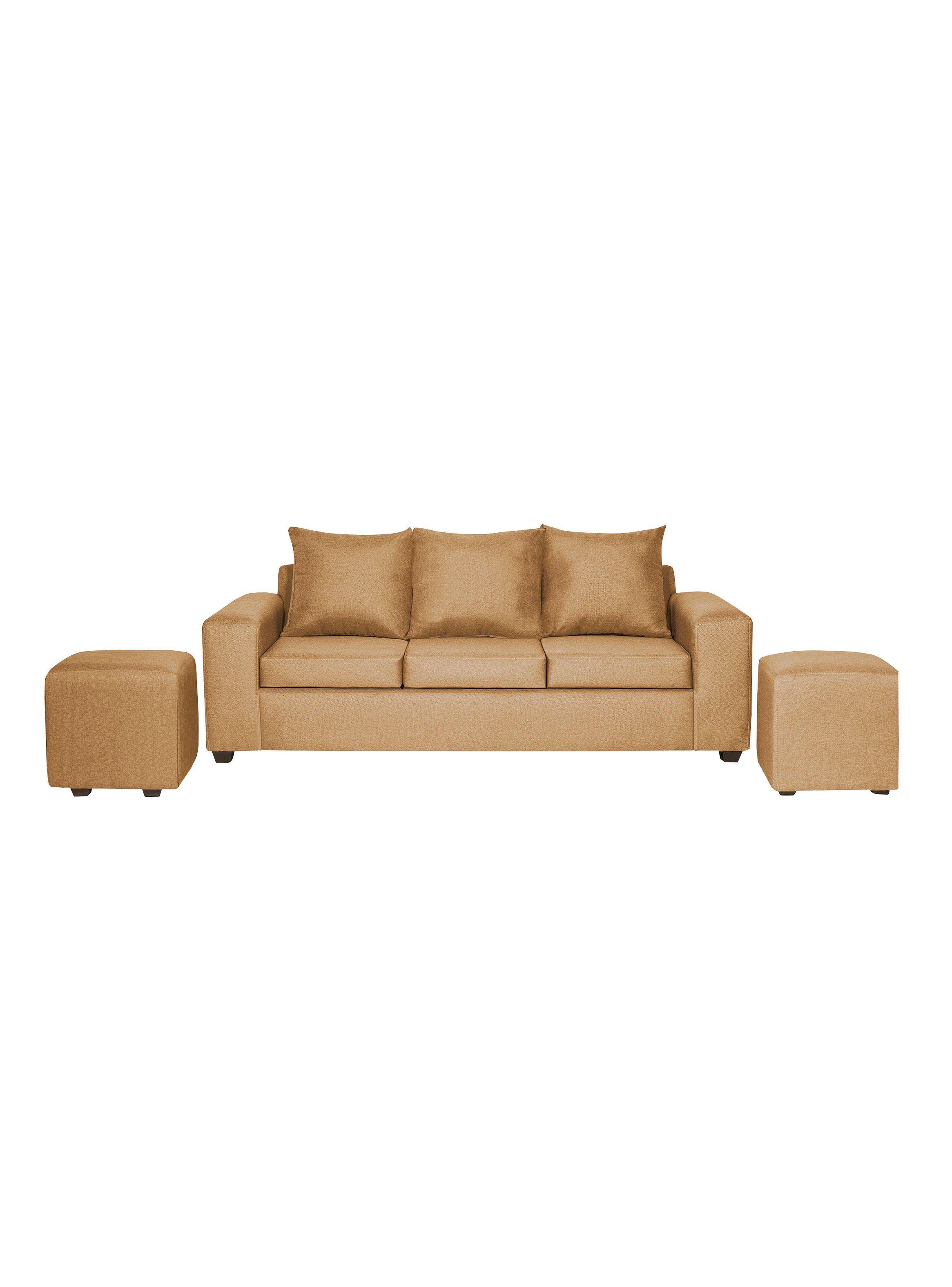 Living Kahlo Tela 3 Cuerpos + 2 Pouf-0
