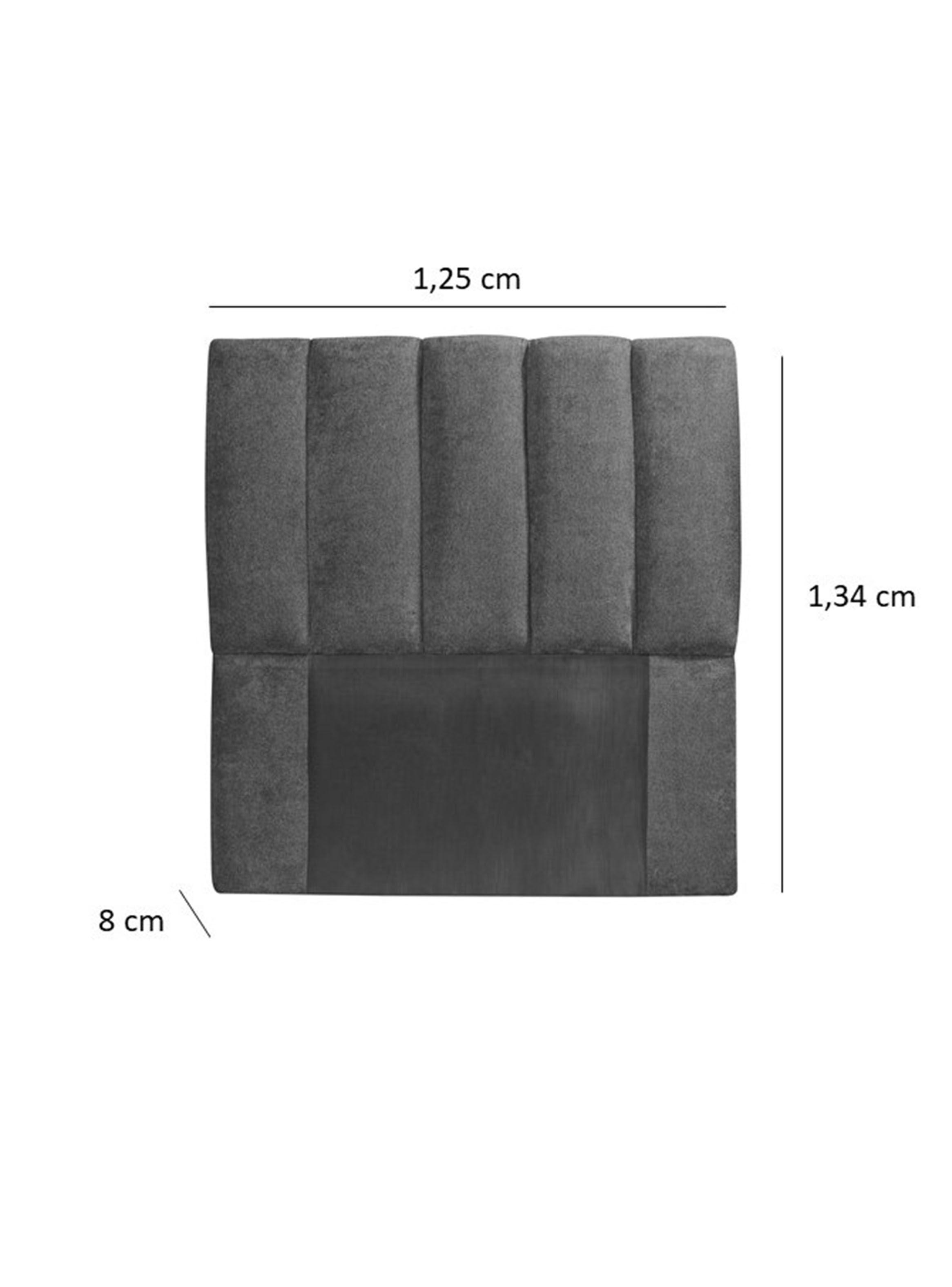 Respaldo 1.5 Plazas Dreams Gris-1