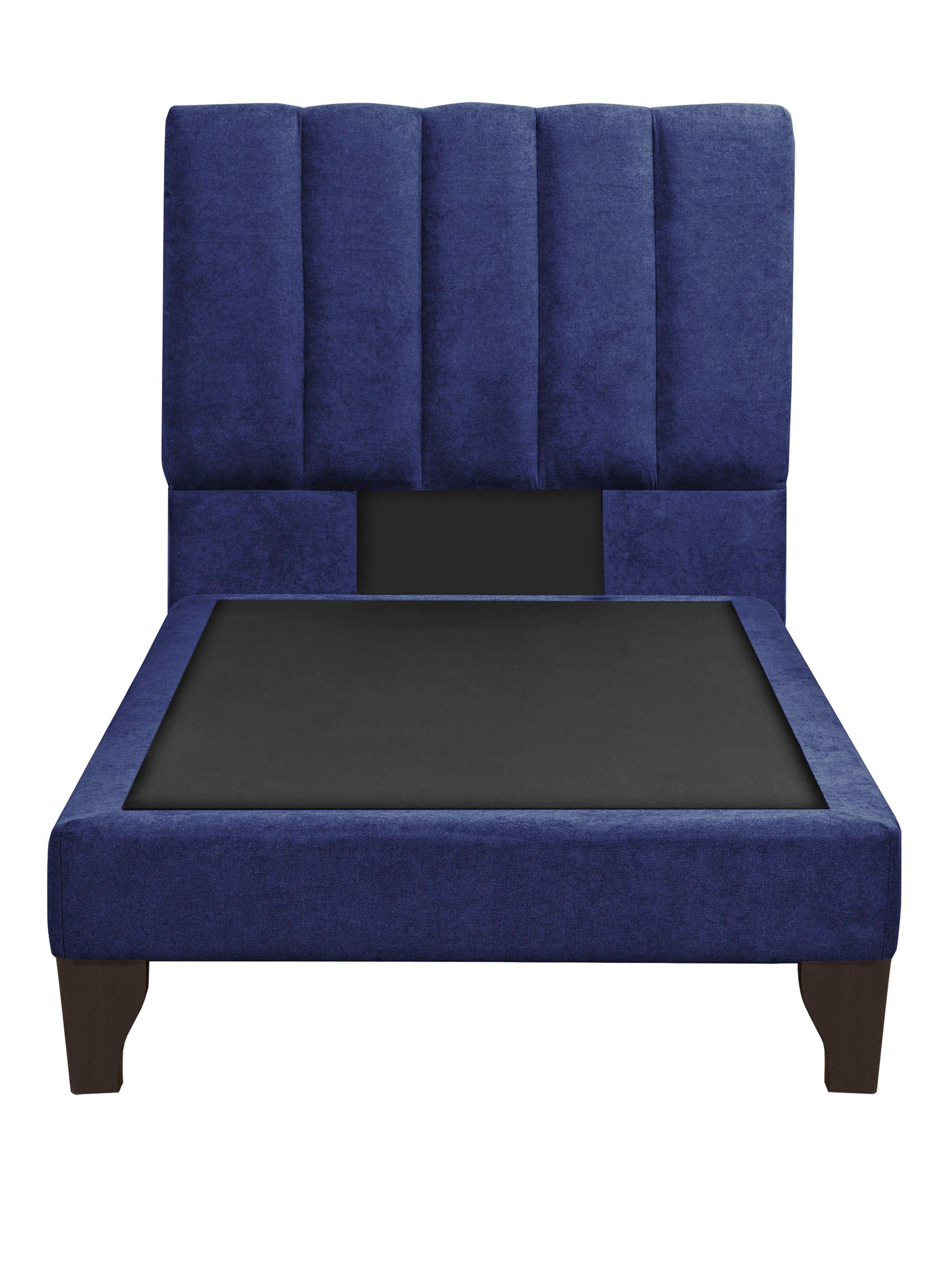 Respaldo + Base 1.5 Plazas Monza Azul-2