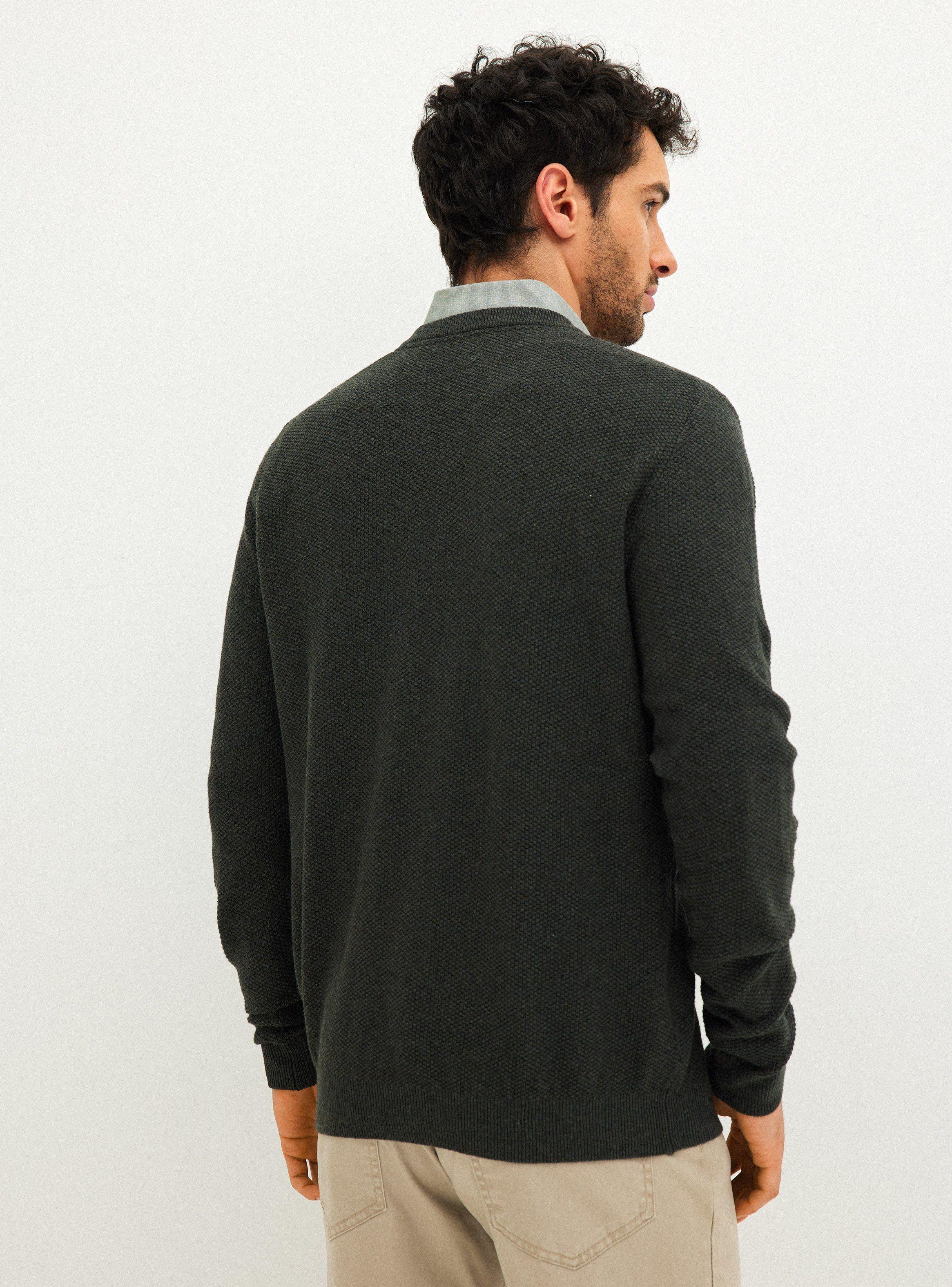 Sweater Regular Cuello V-1
