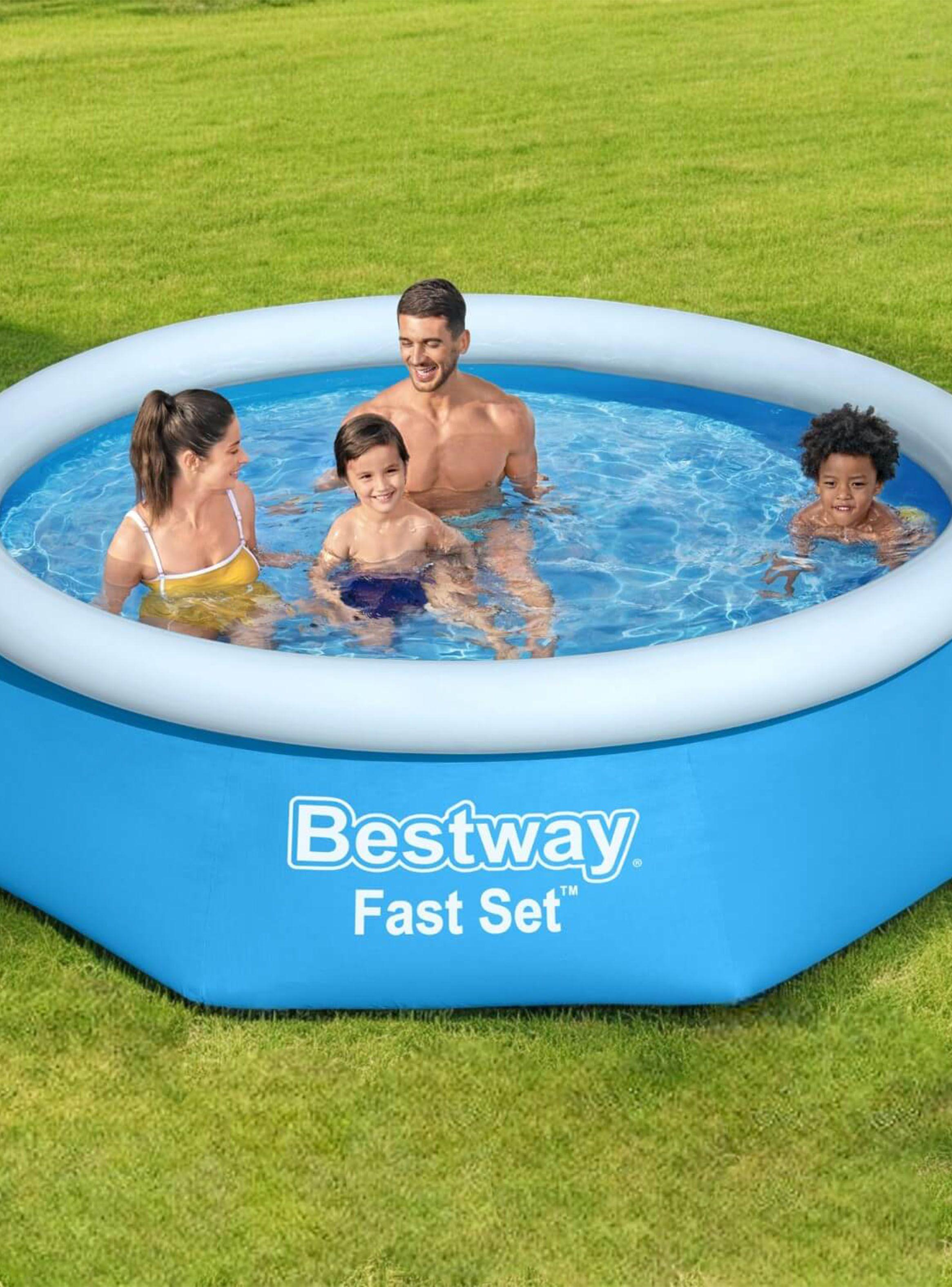 Piscina Inflable 1880 Litros 244x61 cm + Bomba + Filtro-5