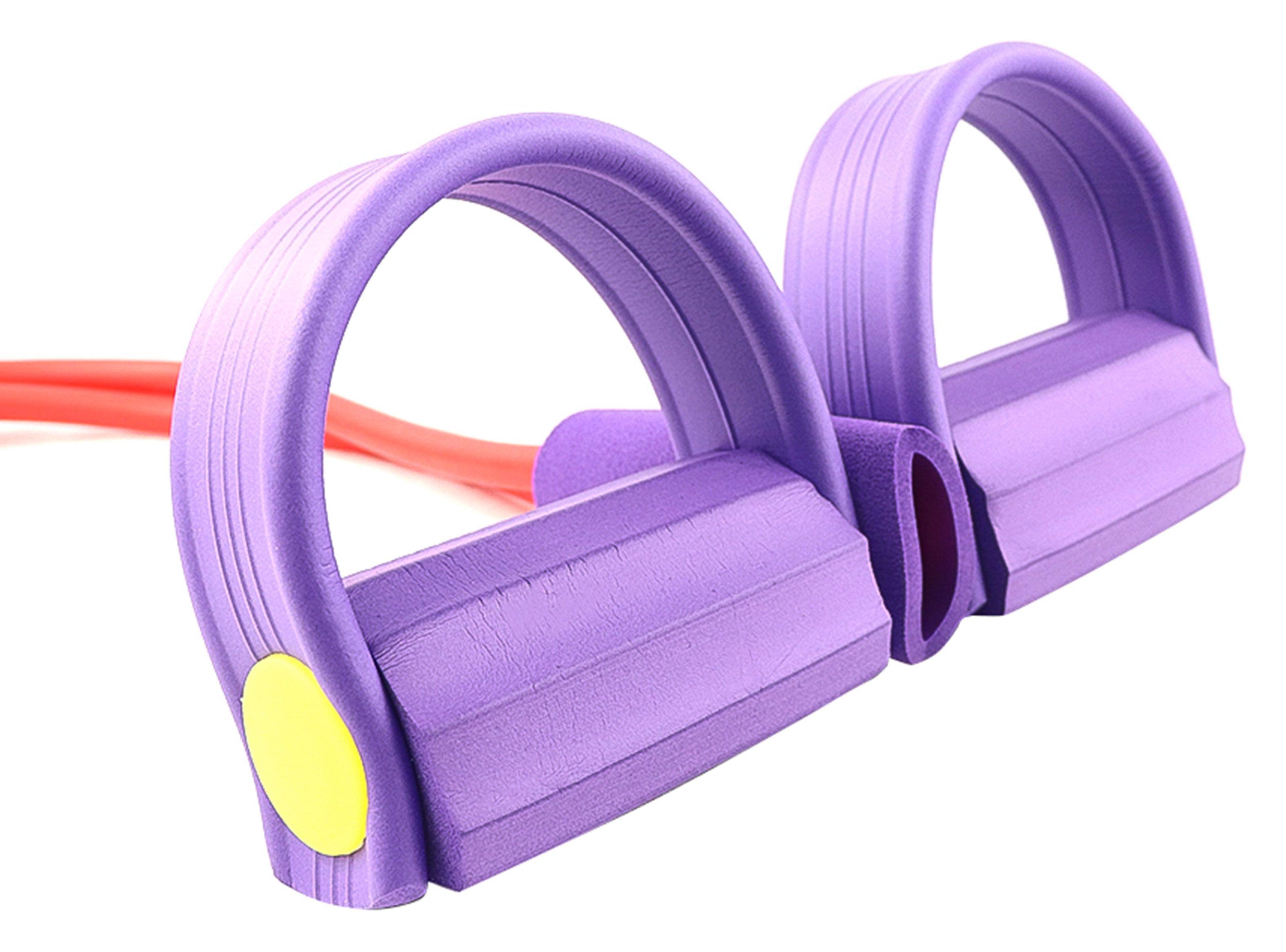 Banda JKS Resistencia Fitness Pedal Rojo-4