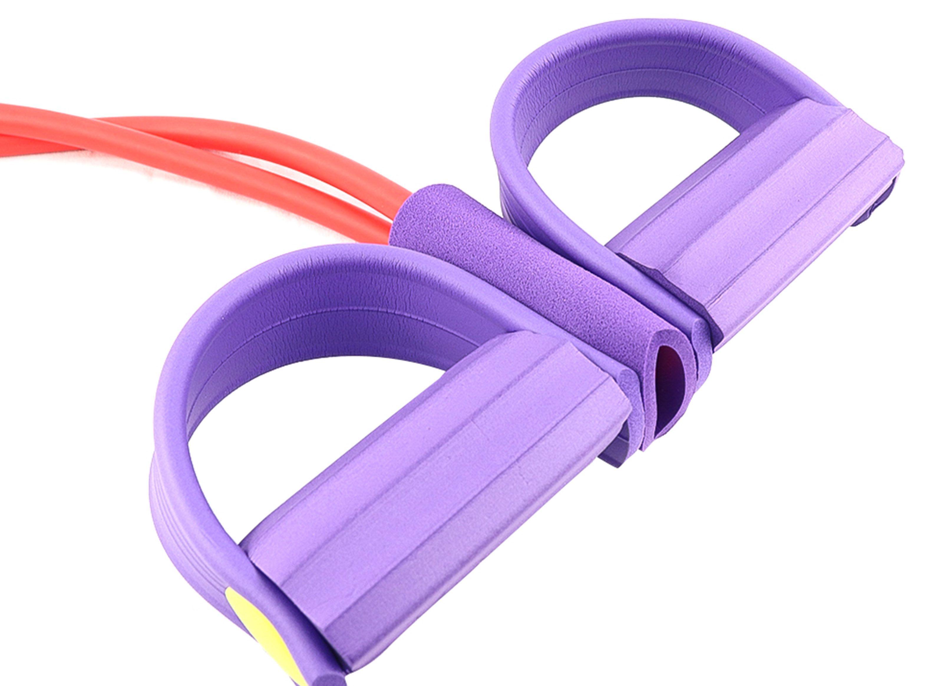 Banda JKS Resistencia Fitness Pedal Rojo-2