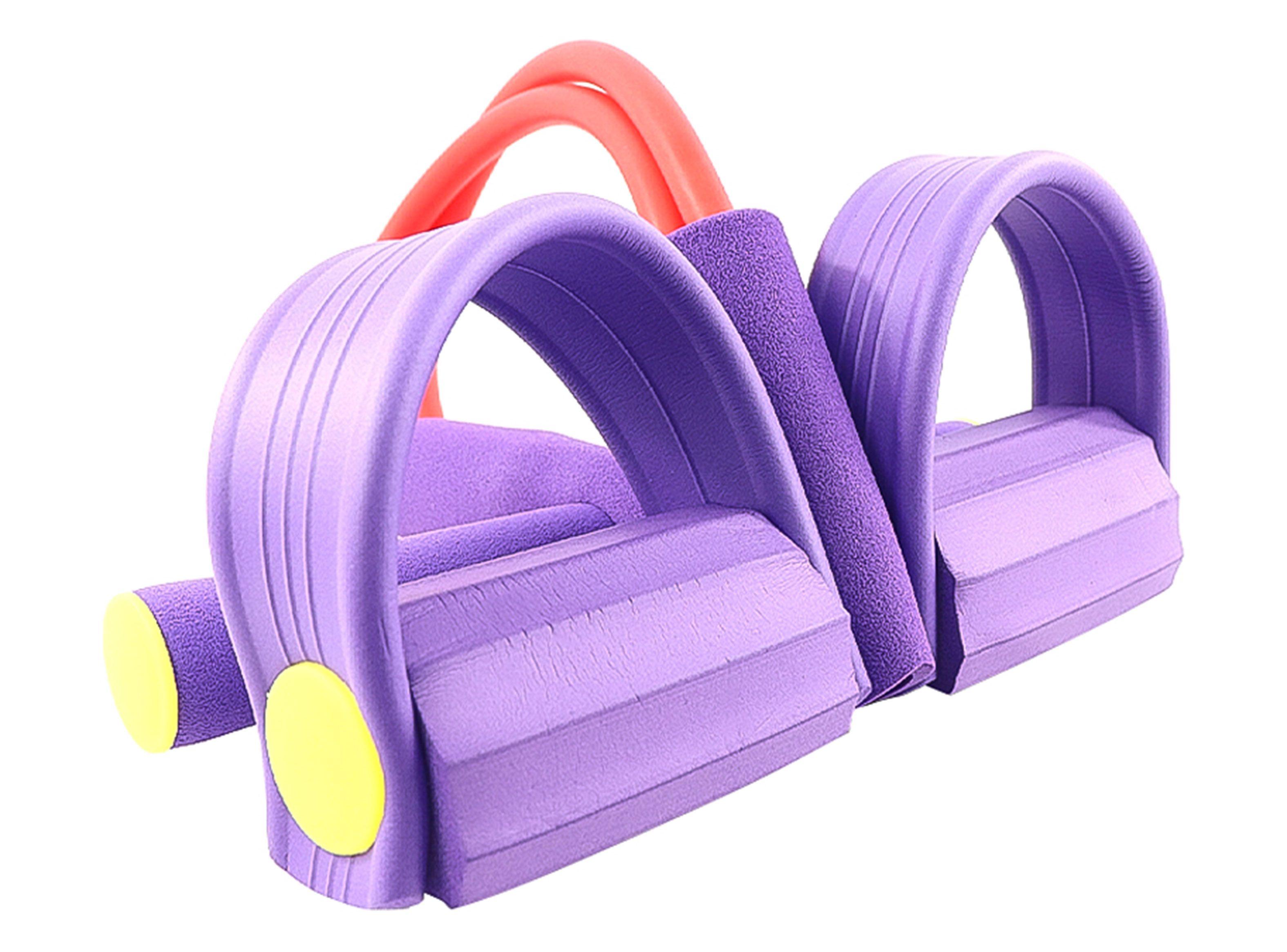 Banda JKS Resistencia Fitness Pedal Rojo-1