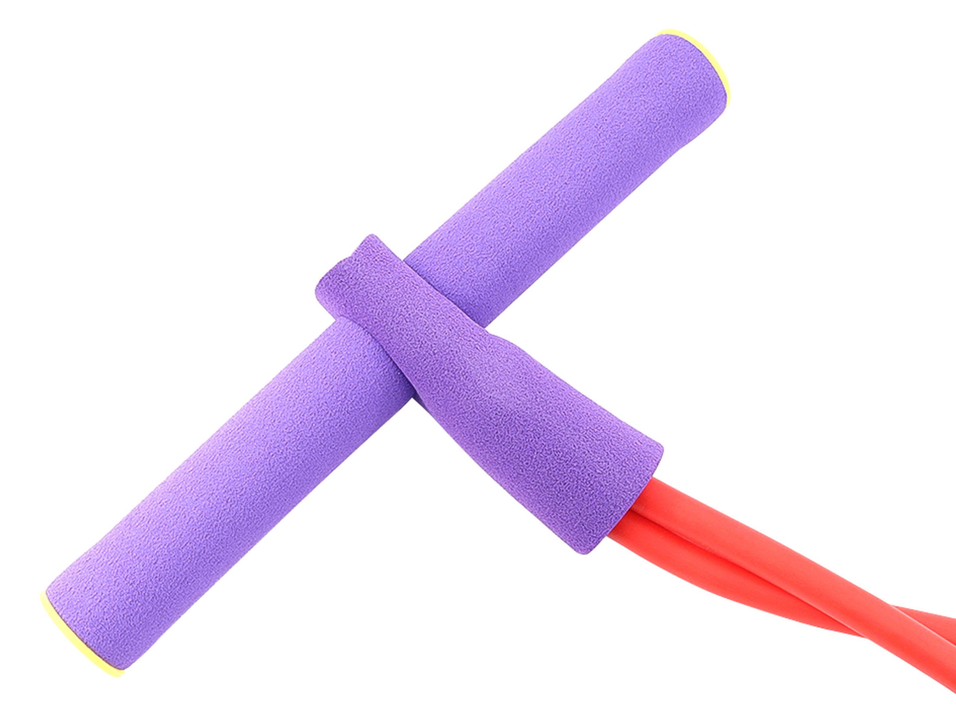 Banda JKS Resistencia Fitness Pedal Rojo-5