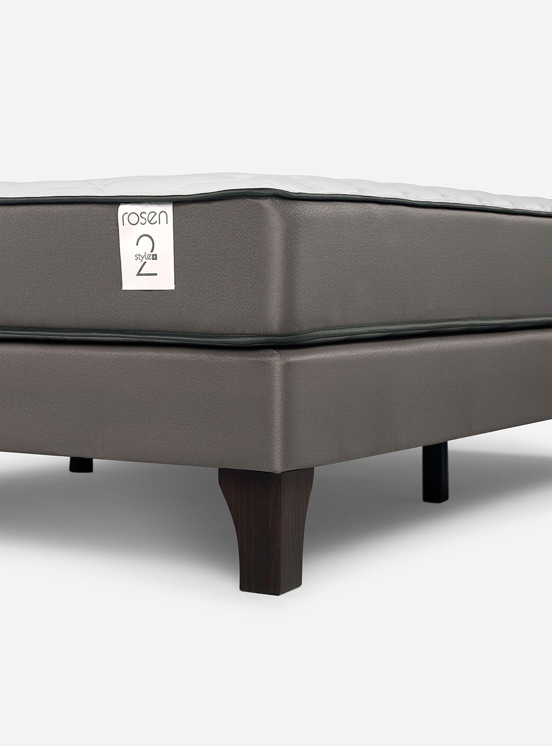 Cama Europea New Style 2 Plus 2 Plazas Respaldo Ferrara-4