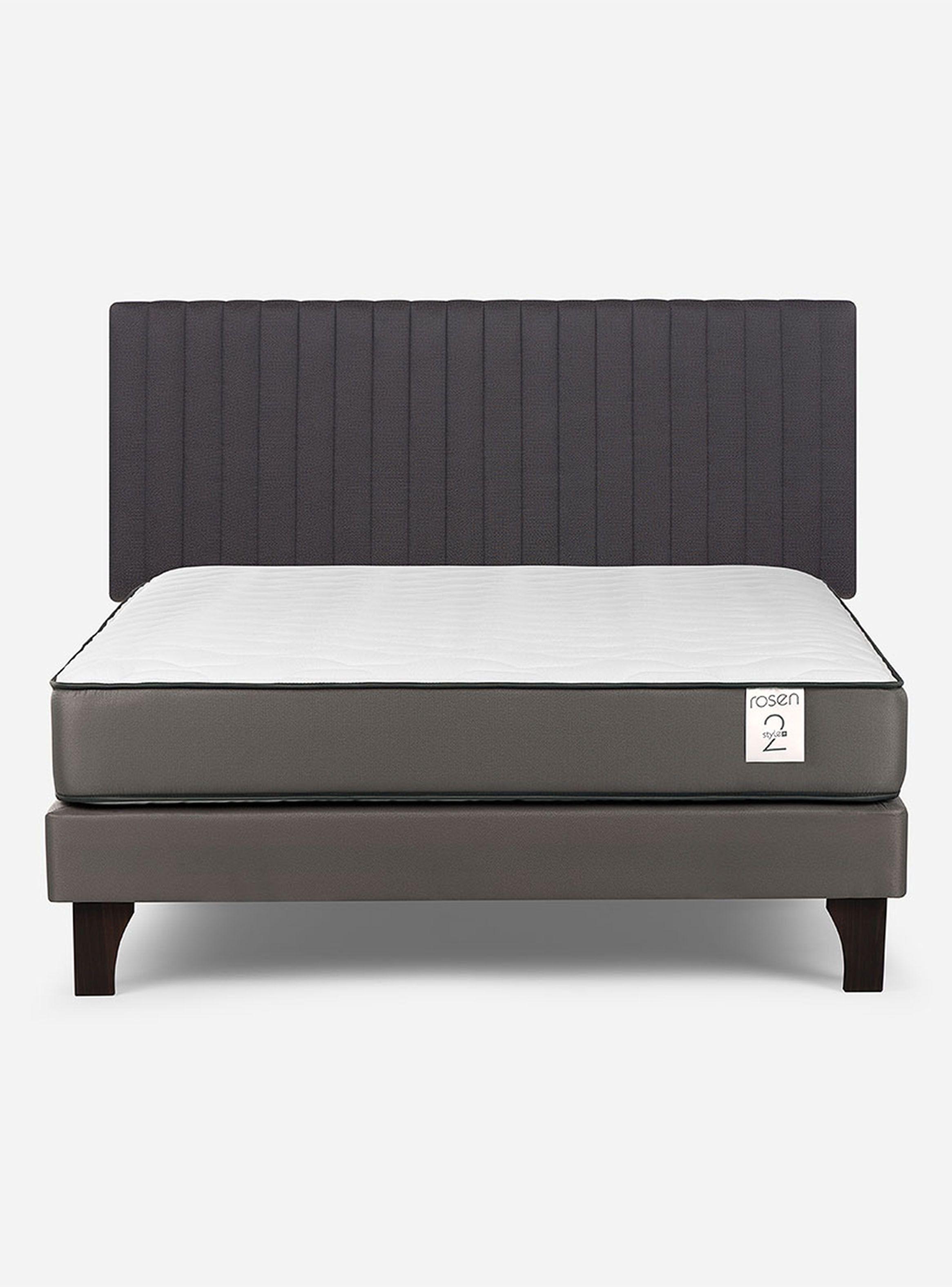 Cama Europea New Style 2 Plus 2 Plazas Respaldo Lucio-1