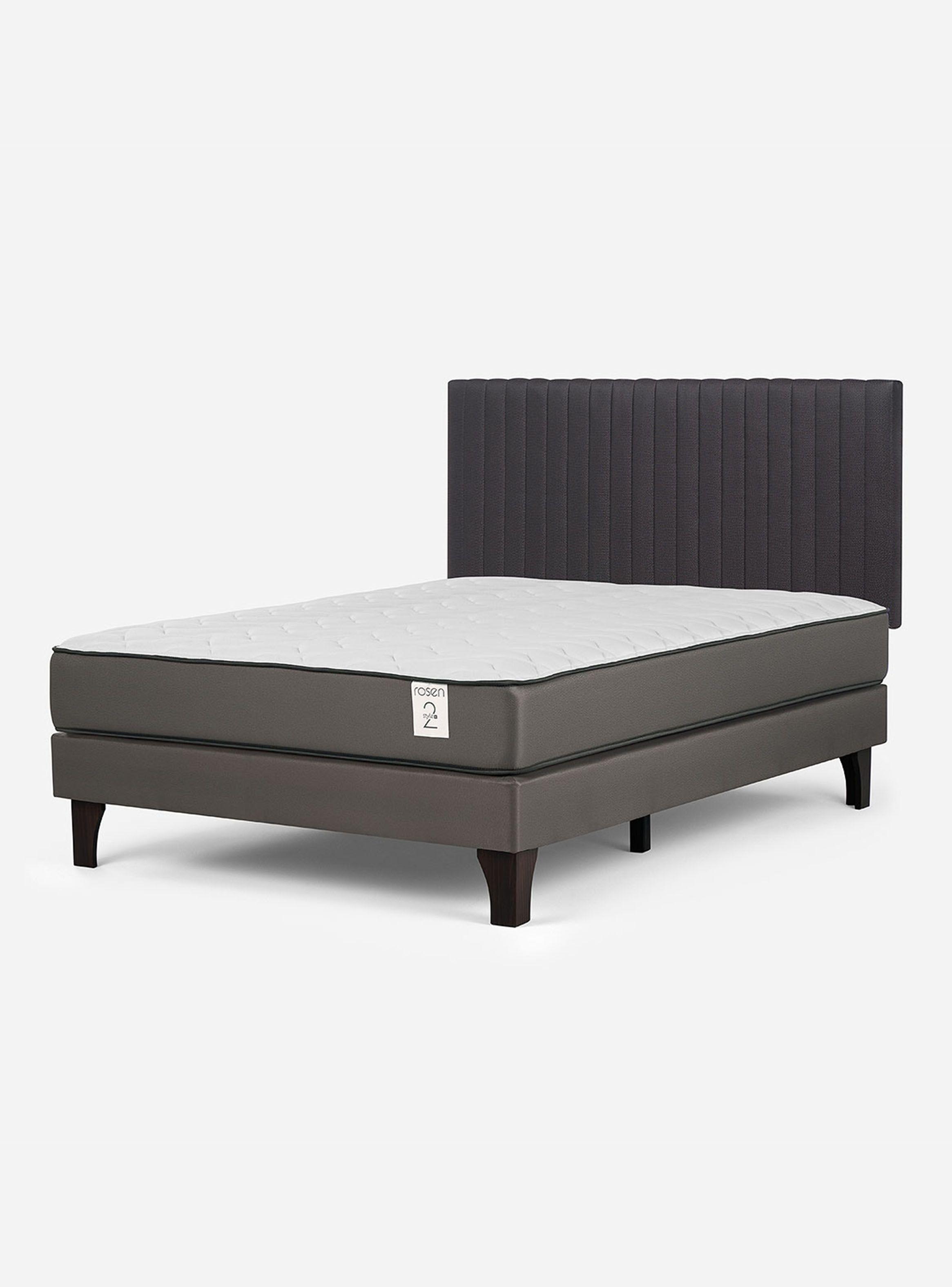Cama Europea New Style 2 Plus 2 Plazas Respaldo Lucio-0