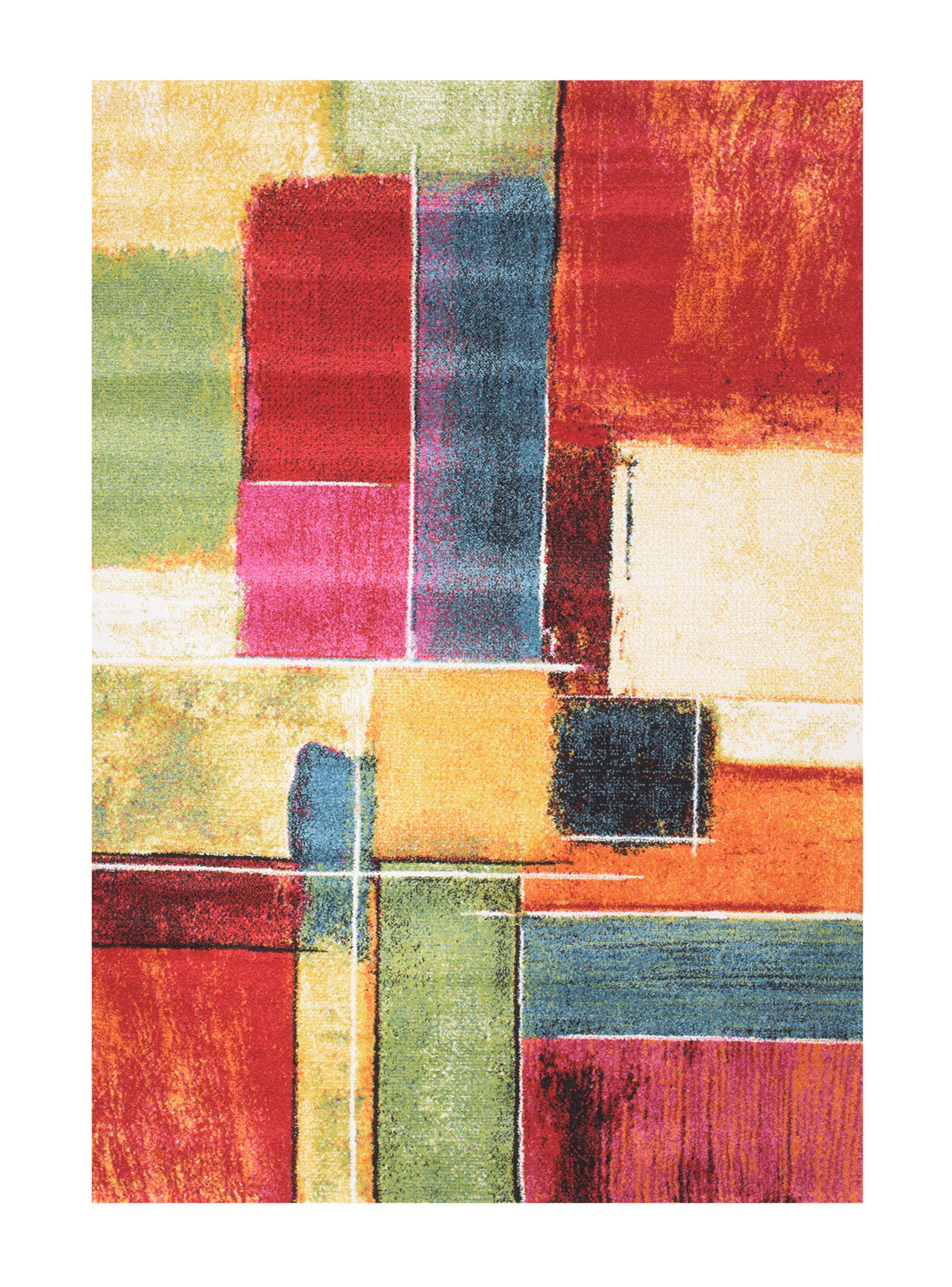 Alfombra Inusual Moderna 133x190 cm-0