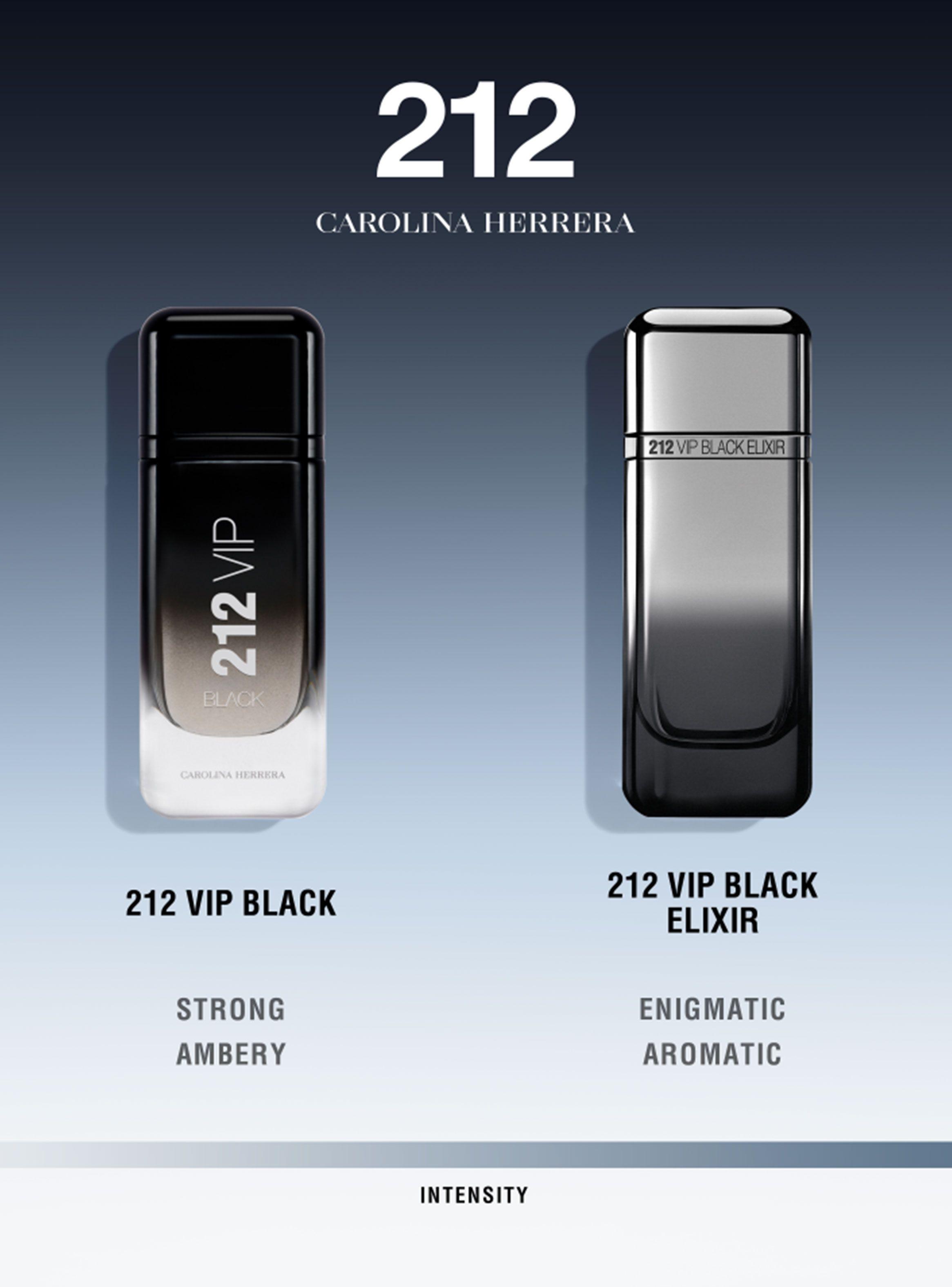 Perfume 212 VIP Black Elixir EDP Elixir Hombre 100 ml Carolina Herrera-4