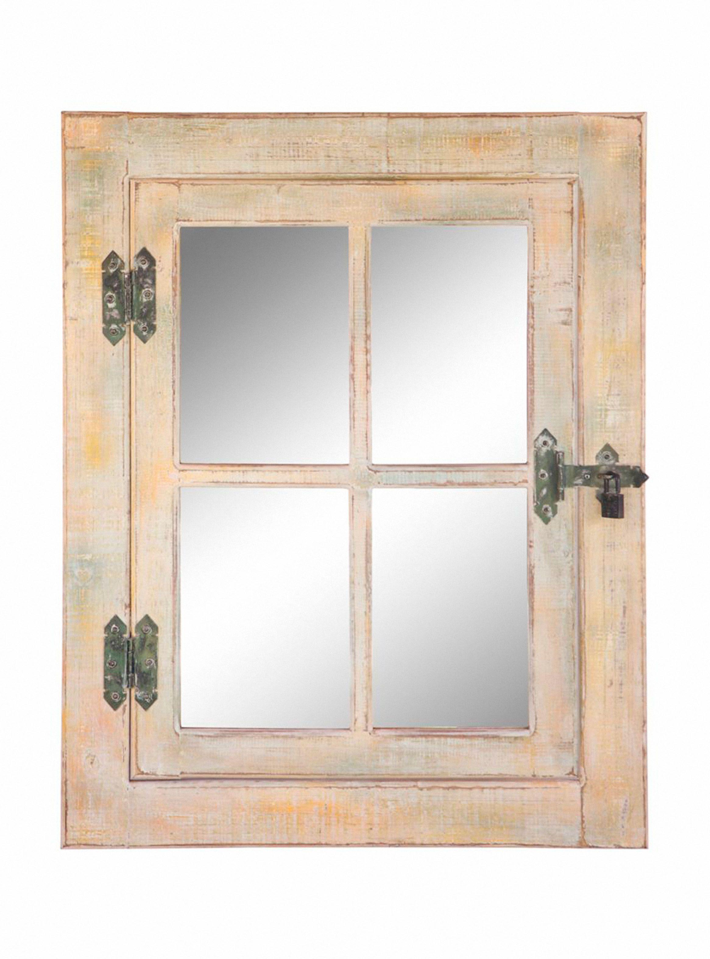 Espejo Ventana Calafquén Amarillo 100 x 78 cm-0